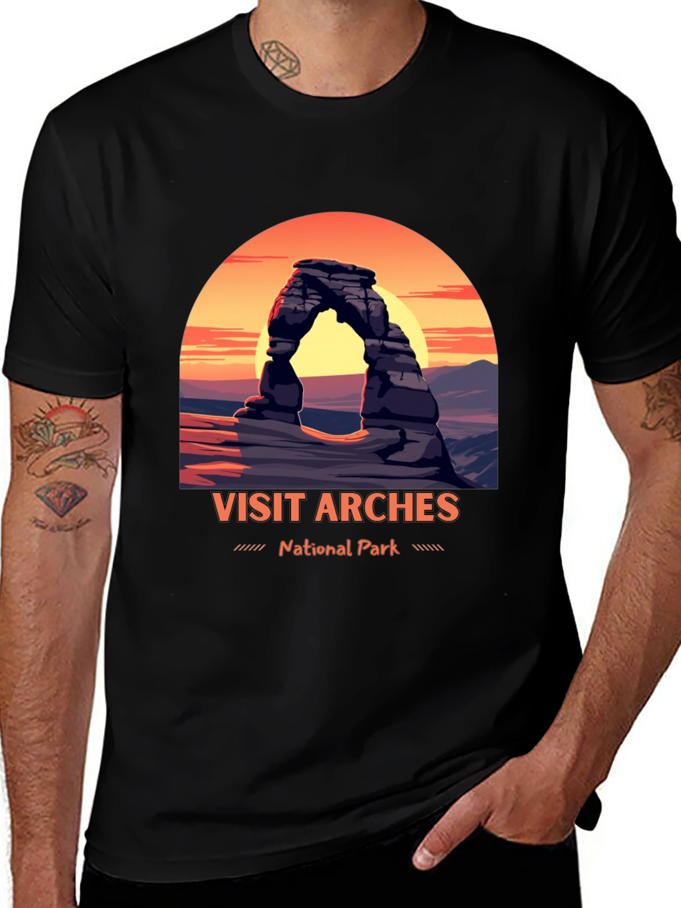 Variant 30 of Arches National Park Graphic Tee