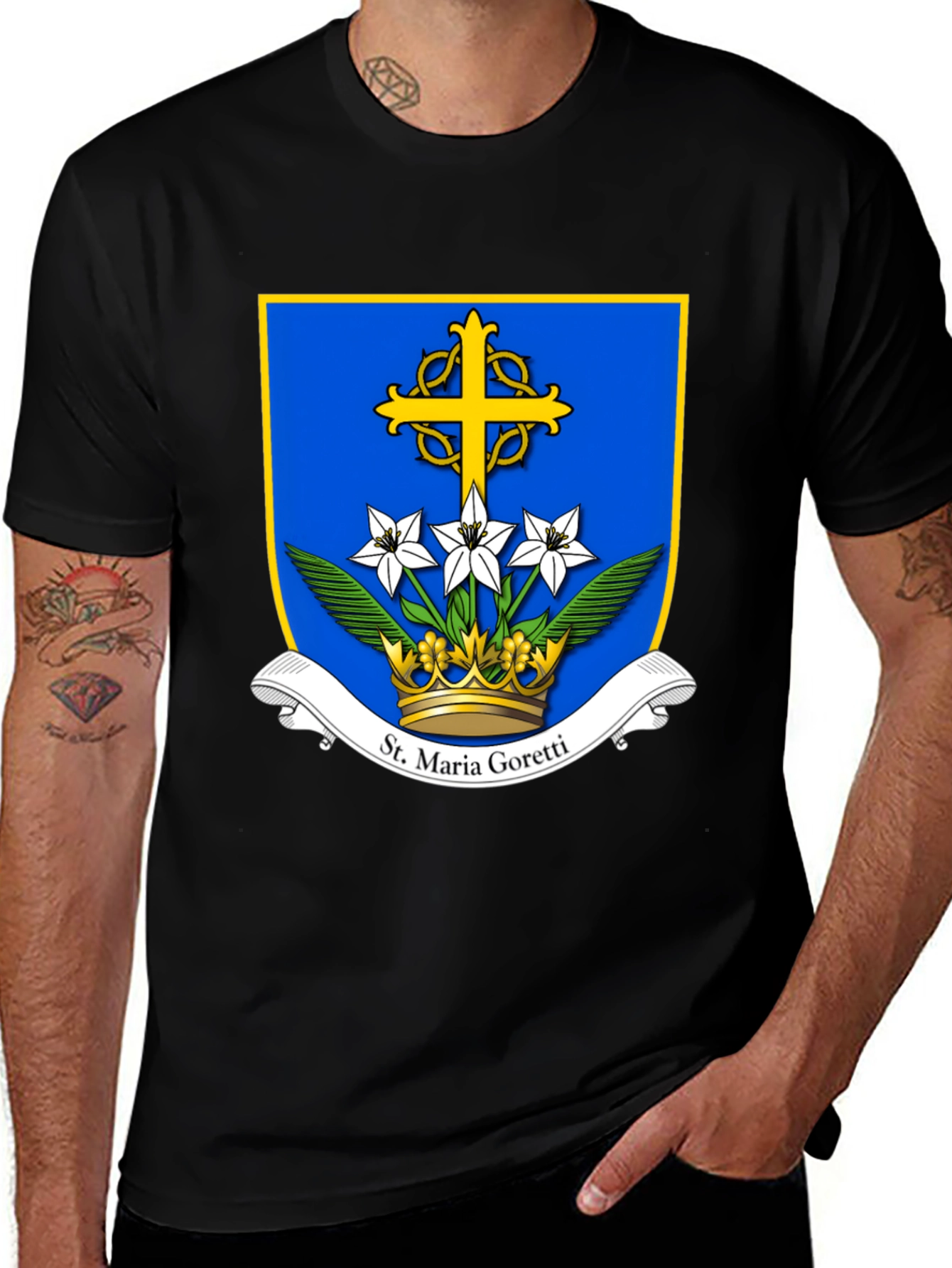 St. Maria Goretti T-Shirt - Religious Apparel