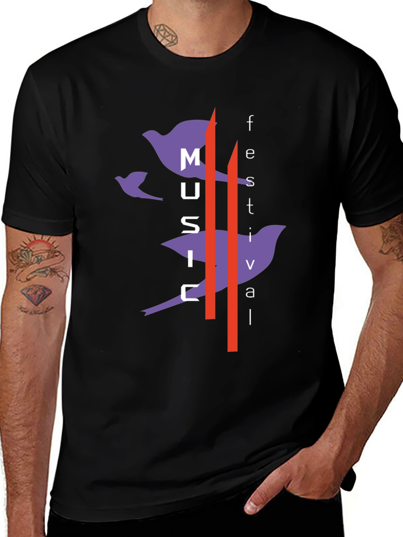 Variant 2 of Music Festival Graphic Tee