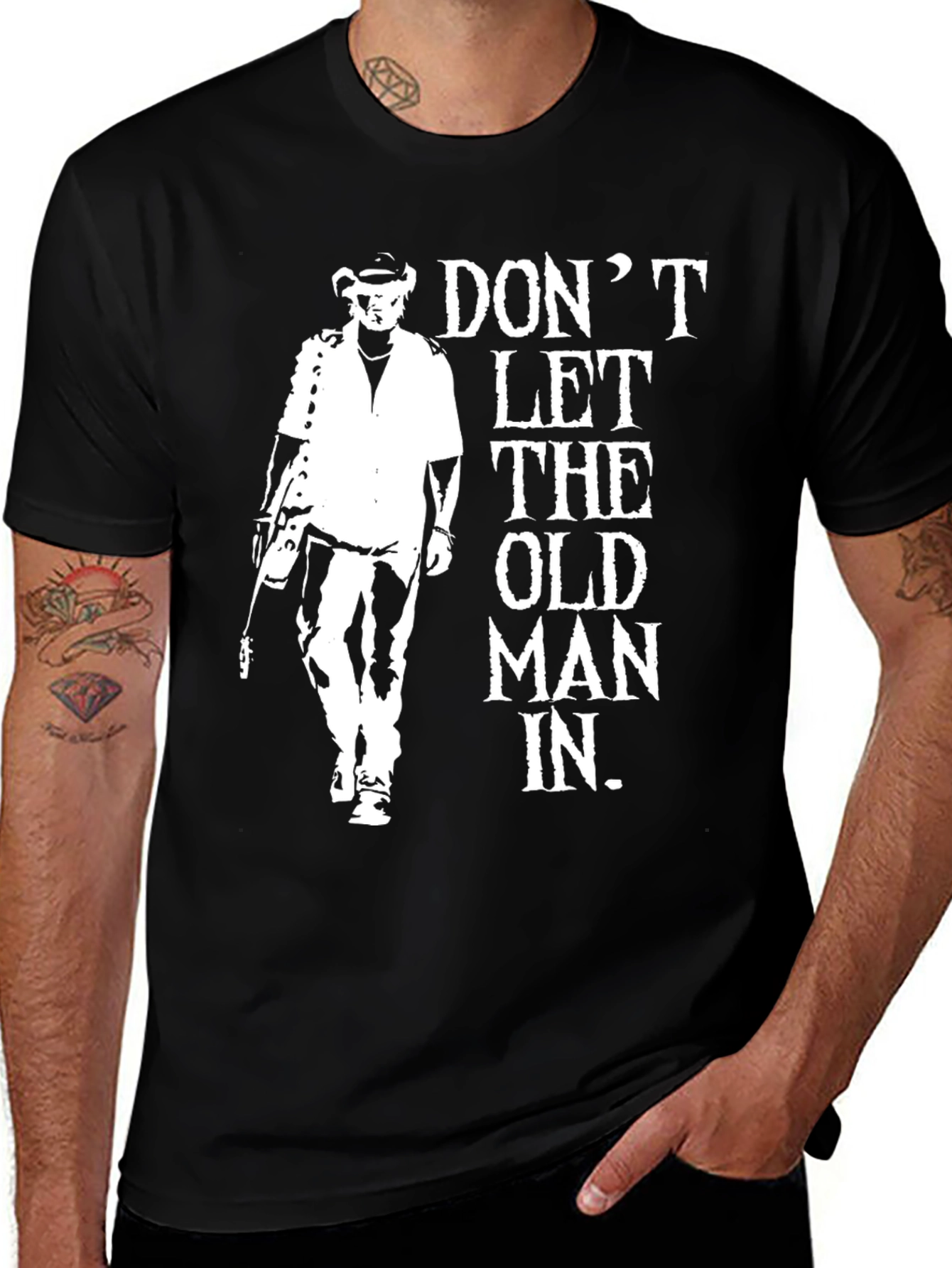 Variant 15 of Don't Let The Old Man In Graphic T-Shirt