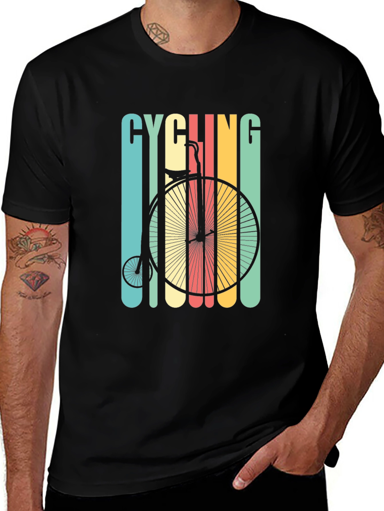Variant 29 of Retro Cycling T-Shirt