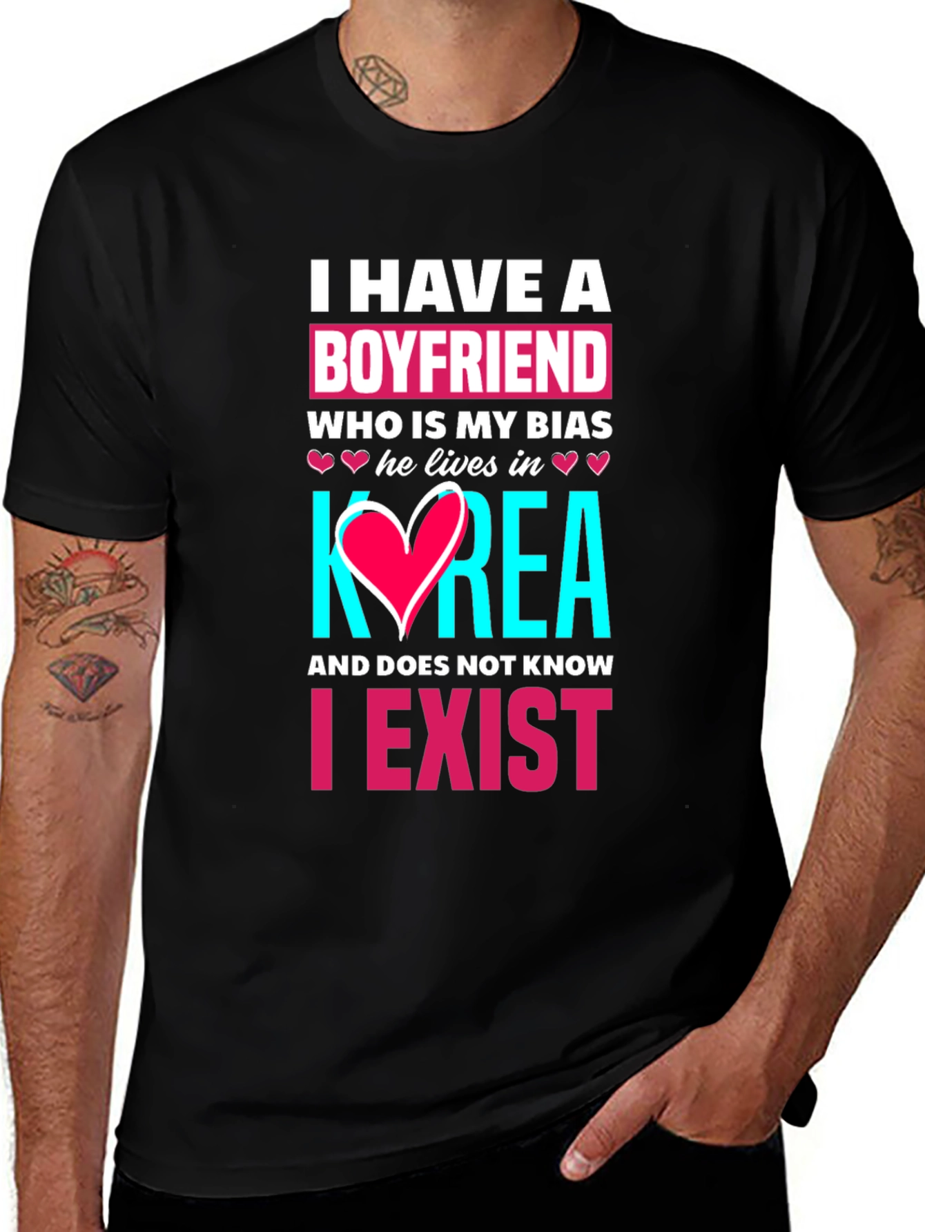 I Have A Boyfriend Korea Bias T-Shirt
