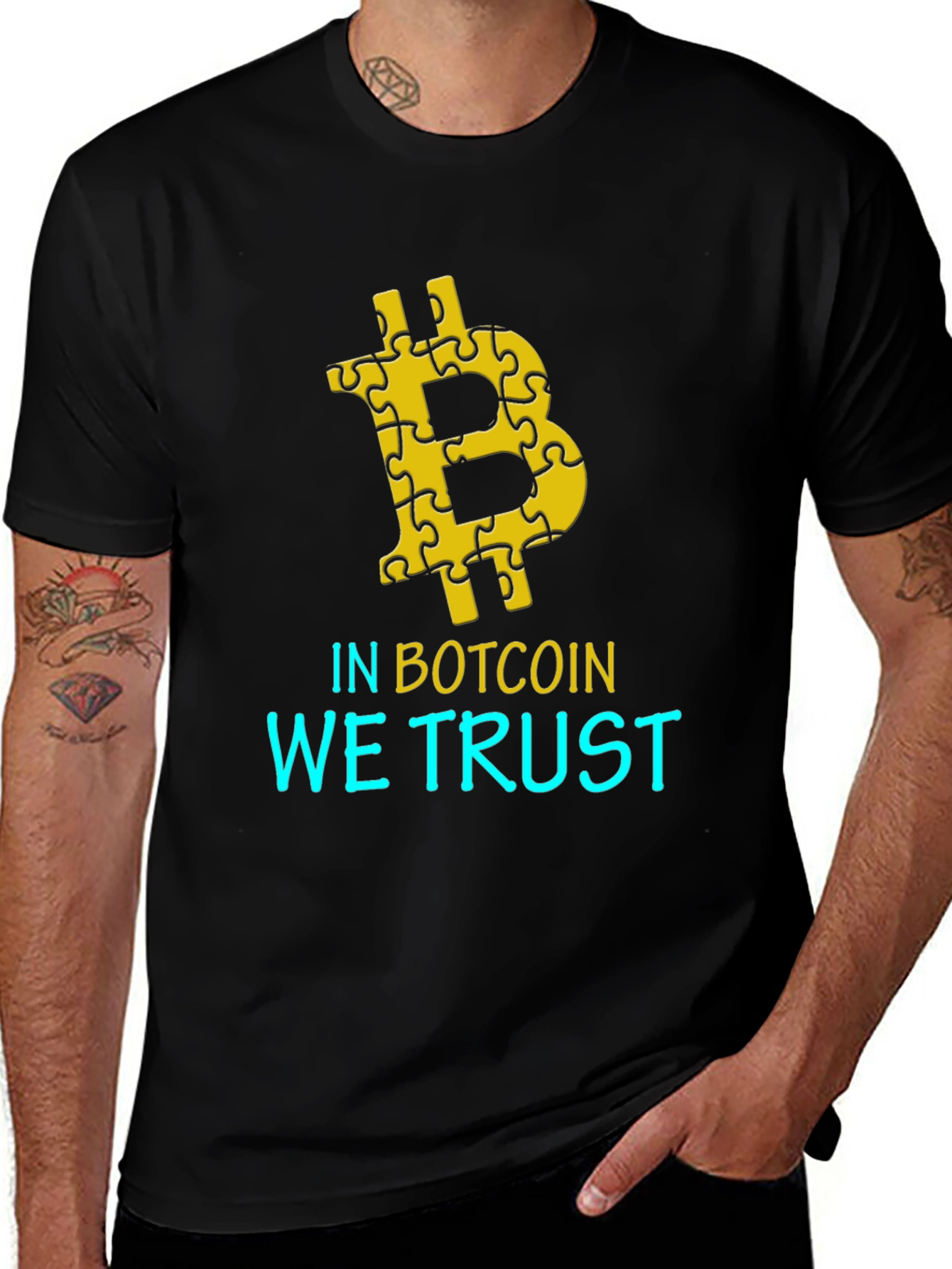In Botcoin We Trust Graphic Tee