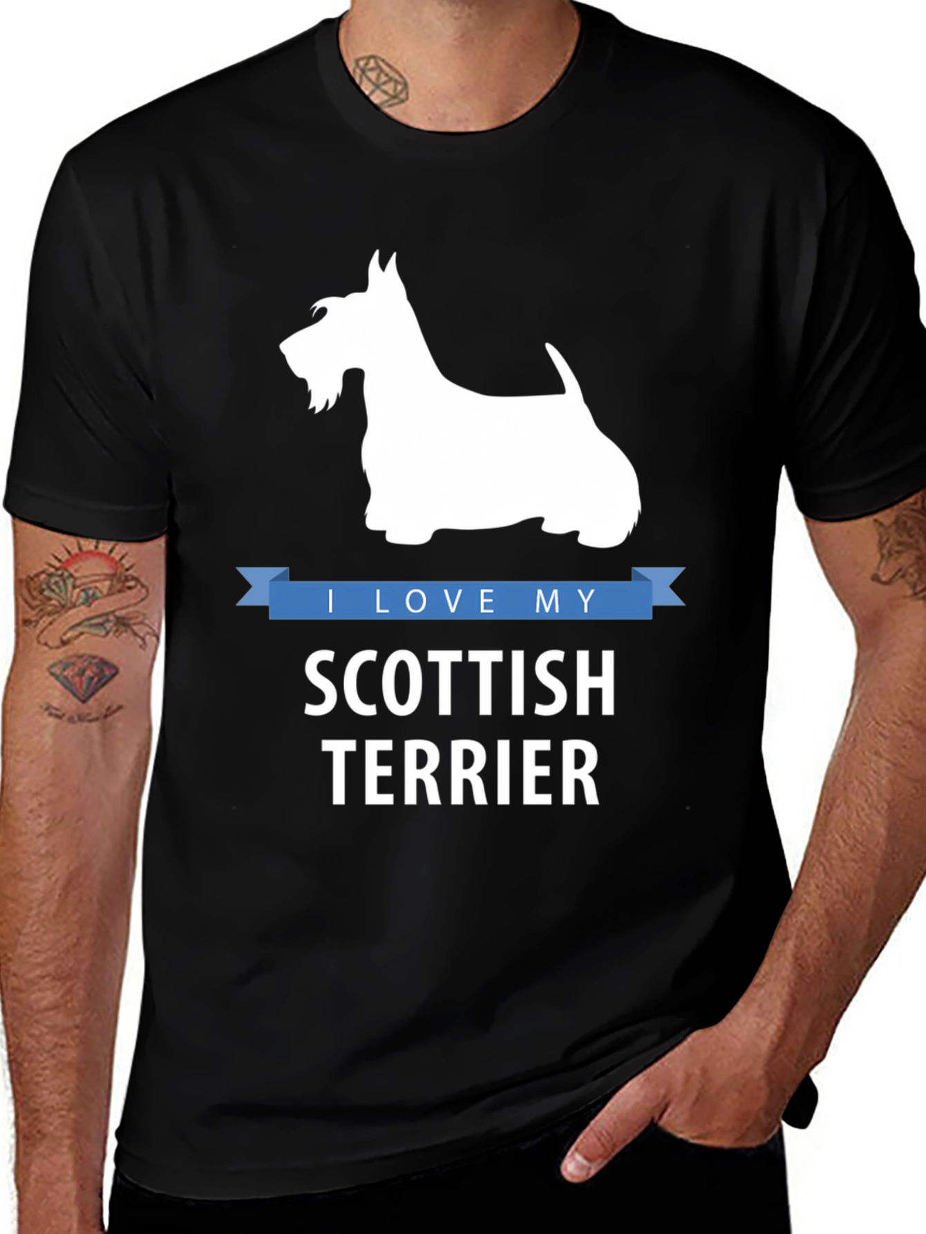 I Love My Scottish Terrier T-Shirt