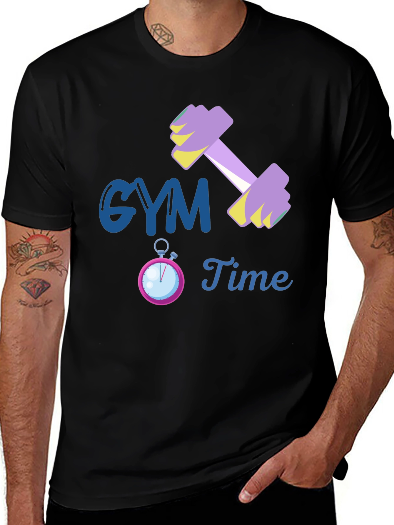 Gym Time T-Shirt - Workout Motivation