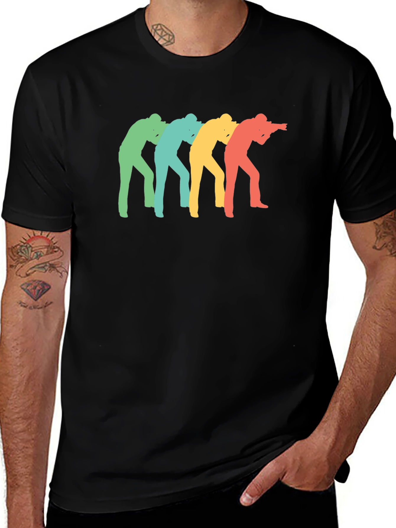 Variant 30 of Retro Photographer T-Shirt - Trendy Silhouette Design
