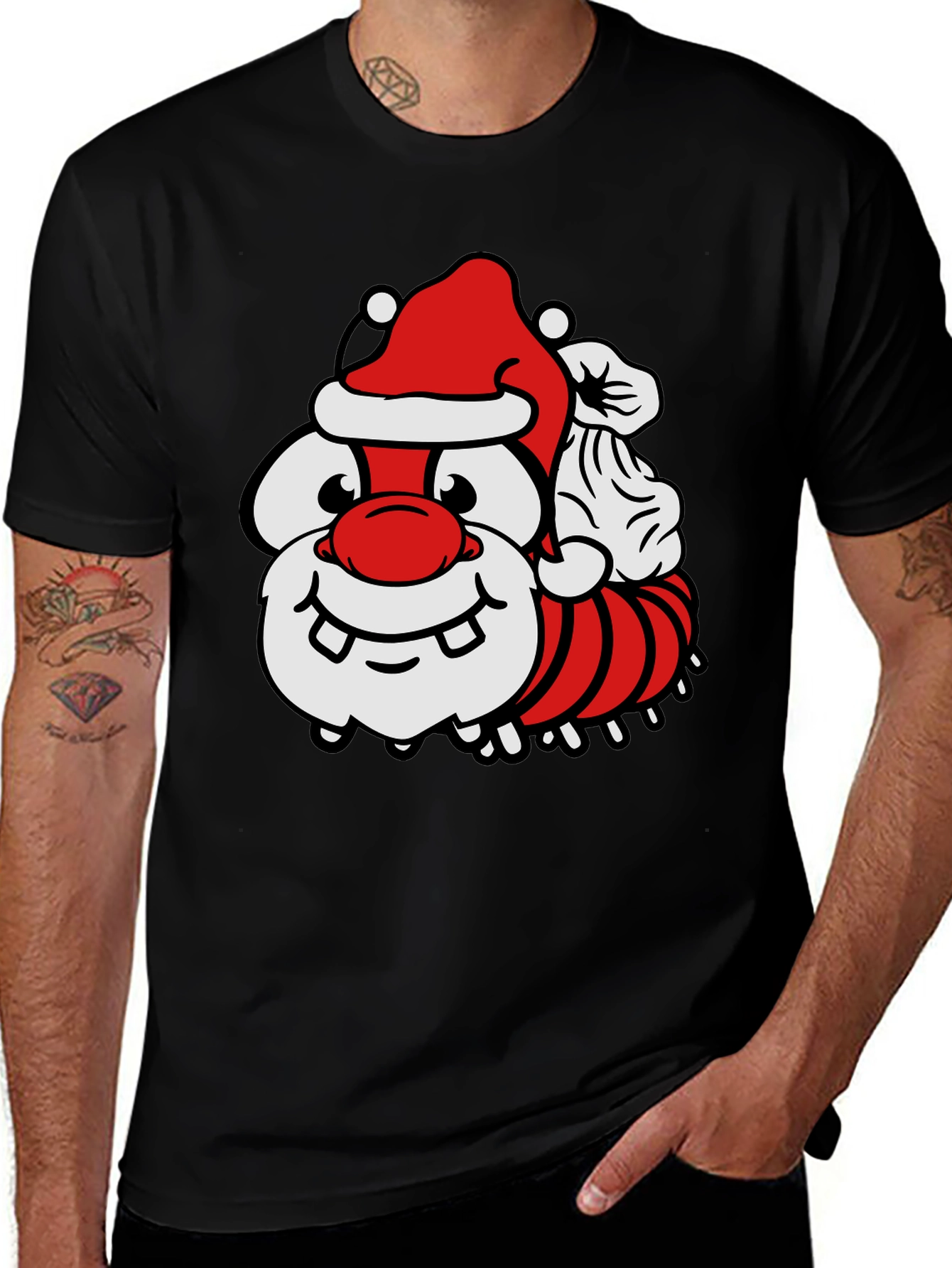 Variant 30 of Festive Caterpillar Graphic Tee