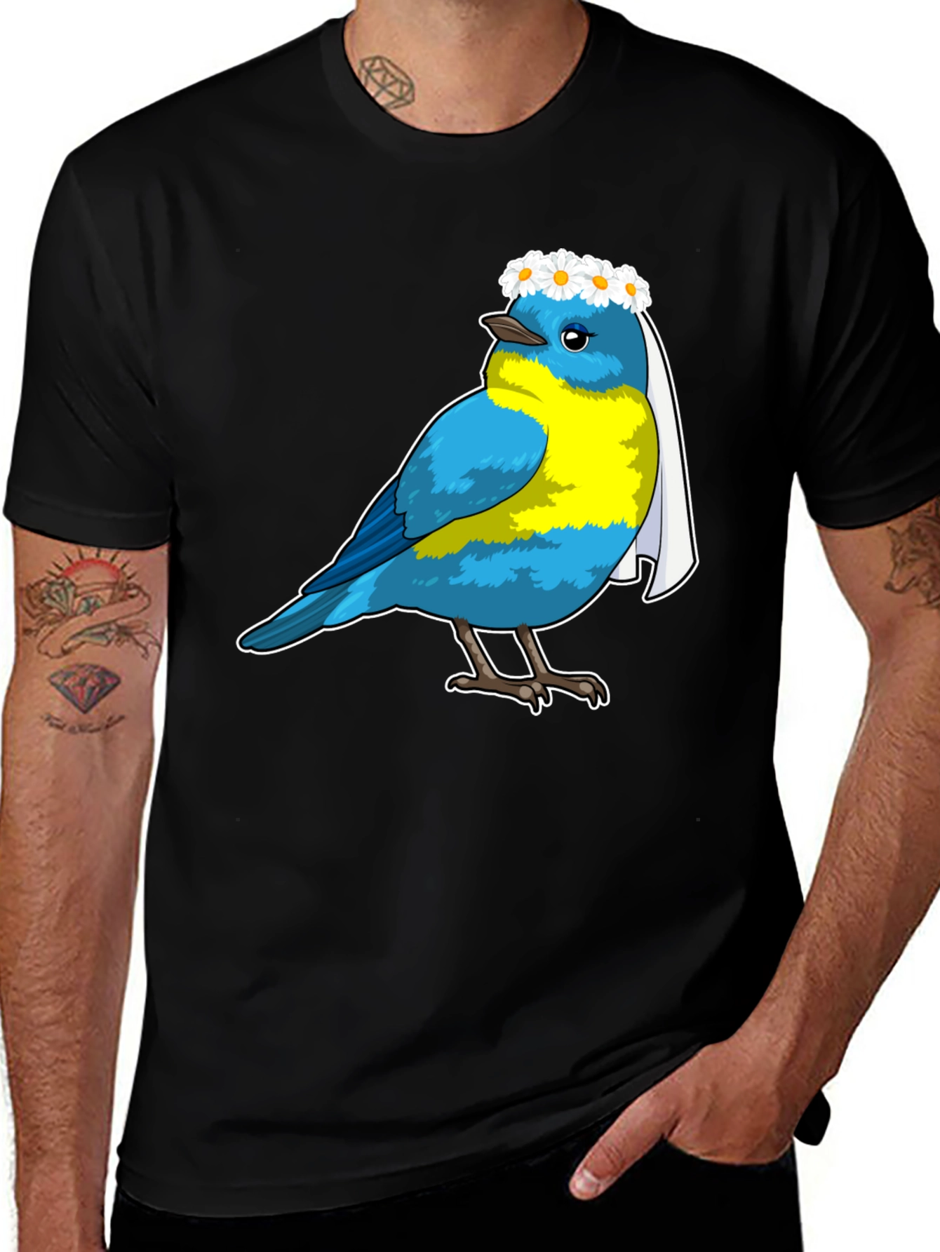 Variant 4 of Blue Bird Bride T-Shirt