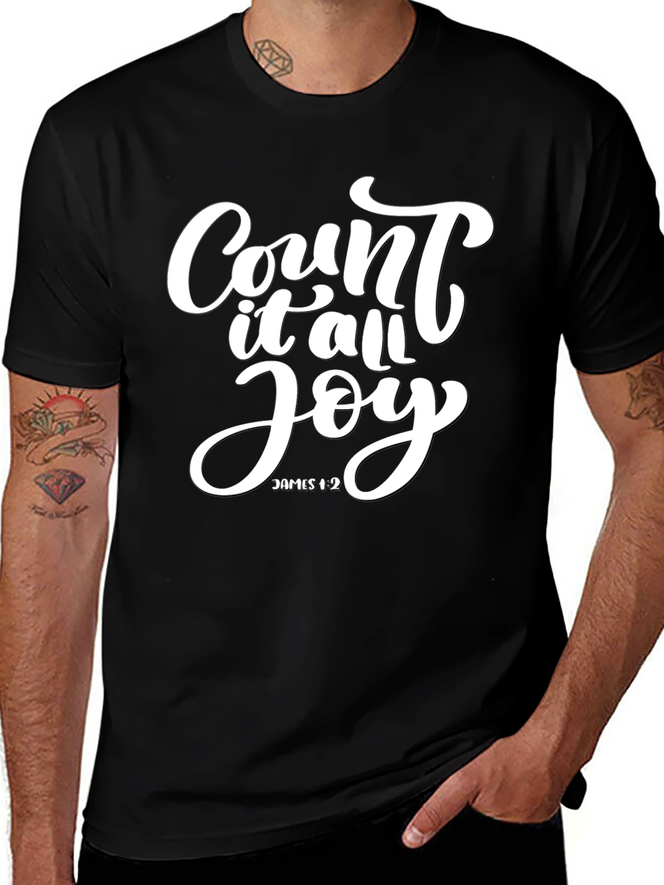 Count It All Joy T-Shirt - Christian Apparel