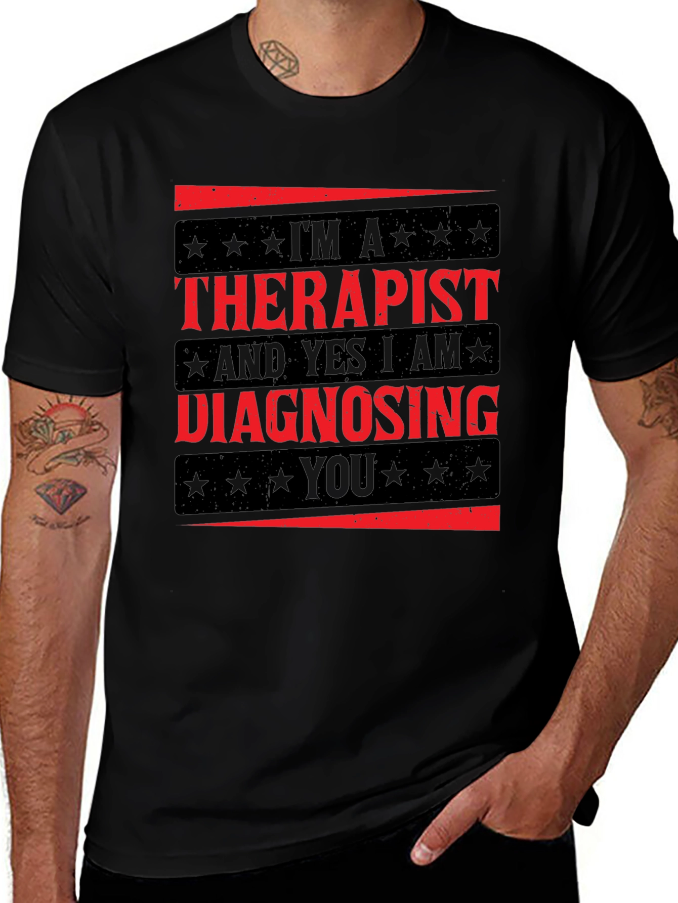 Therapist Diagnosing You Graphic T-Shirt