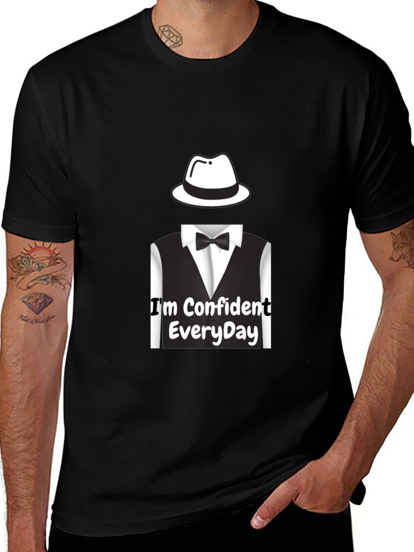 Variant 23 of Confident Everyday Graphic T-Shirt