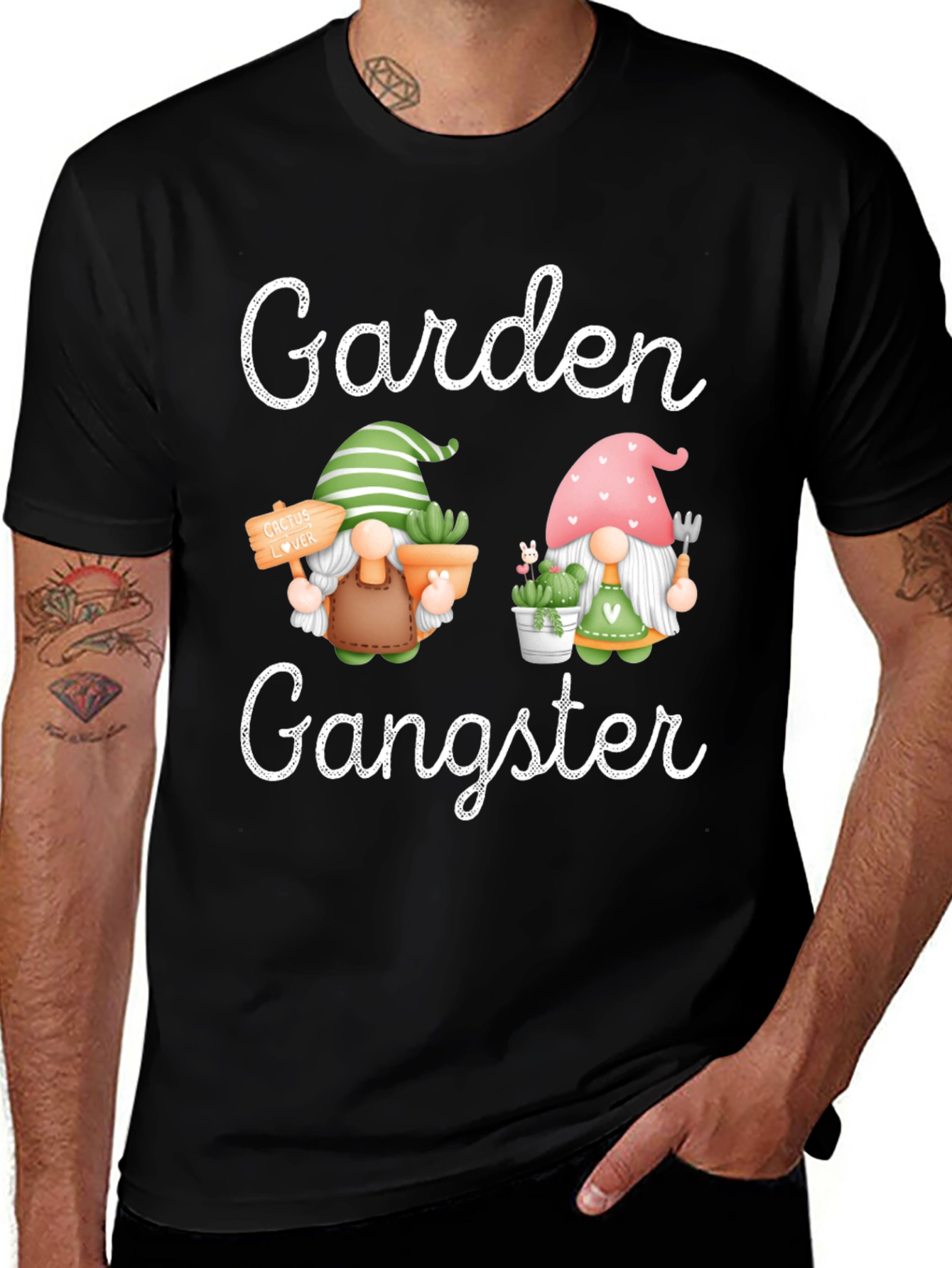 Variant 26 of Garden Gangster T-Shirt - Novelty Gardener Humor