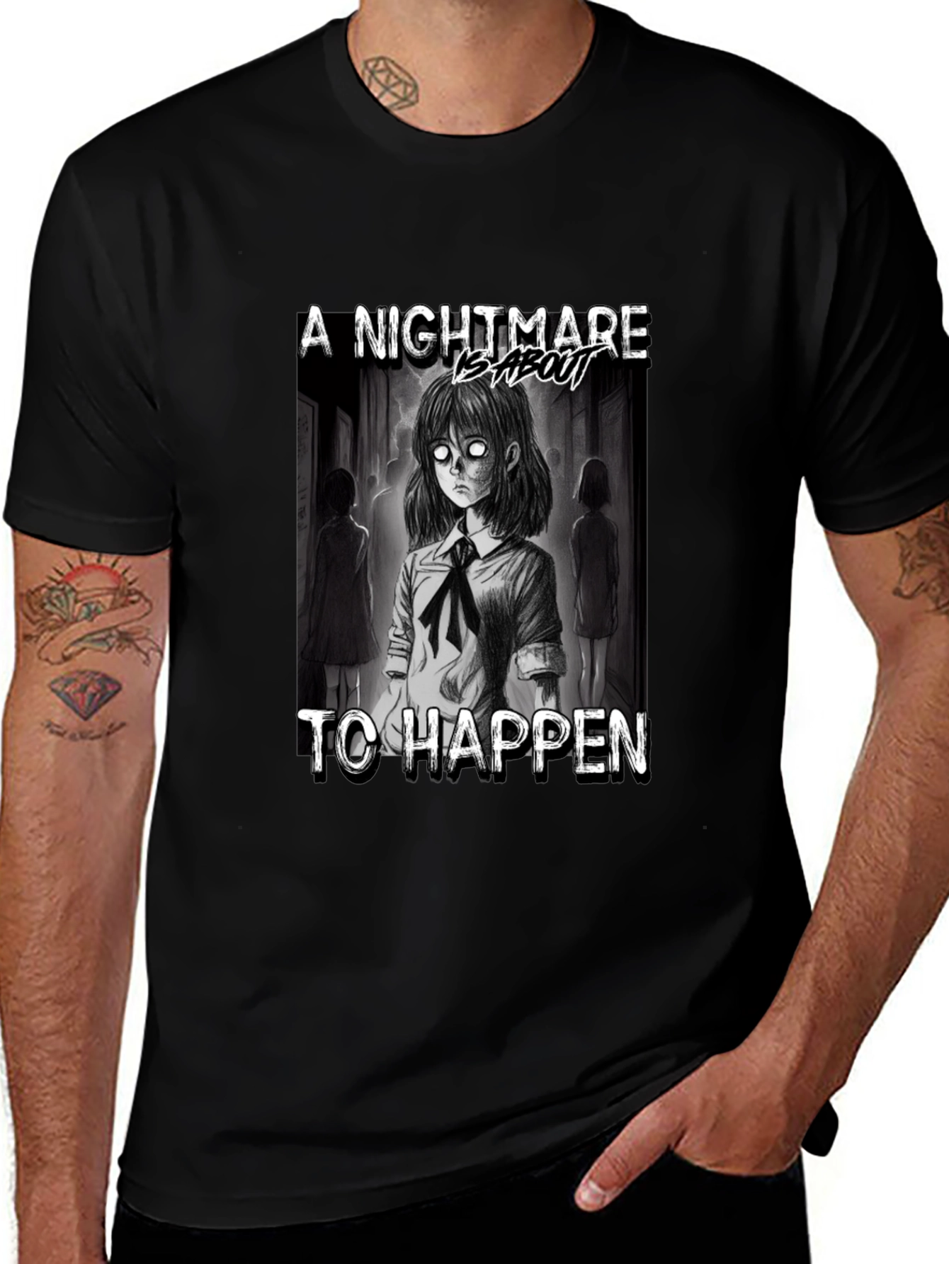 Variant 16 of A Nightmare is About to Happen Graphic Tee