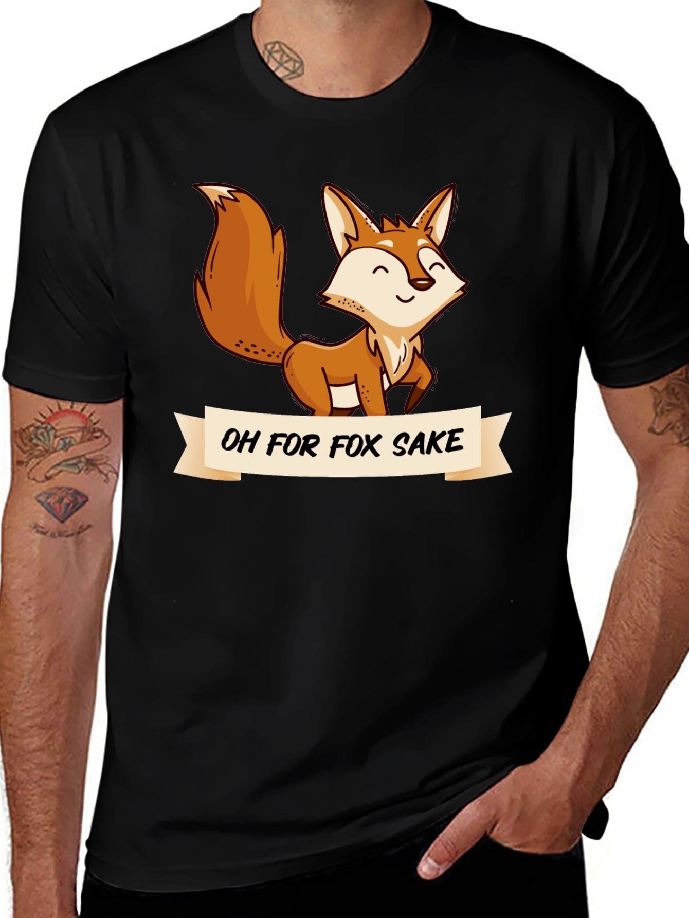 Variant 3 of Oh For Fox Sake T-Shirt - Funny Animal Graphic Tee