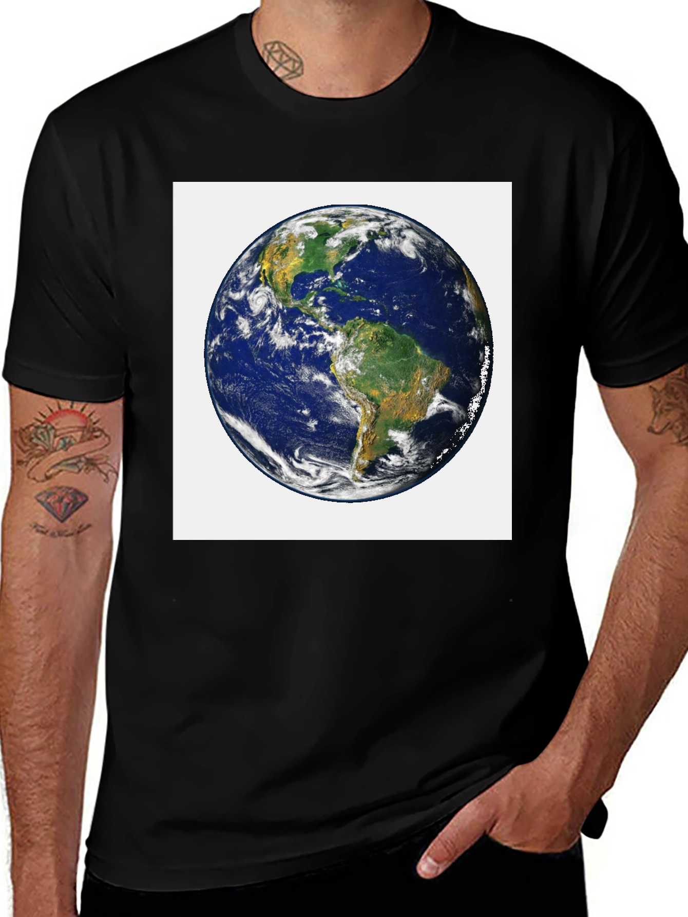 Earth Graphic Tee - Global Awareness Fashion