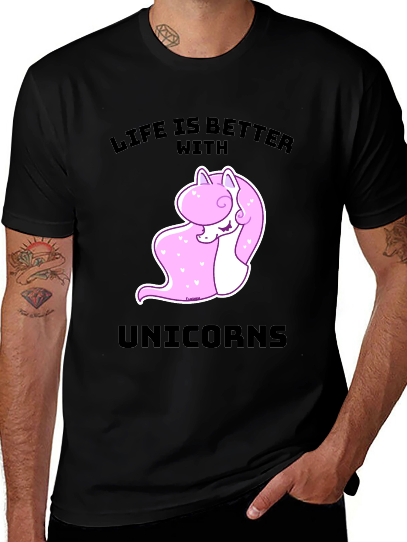 Variant 4 of Life is Better With Unicorns T-Shirt