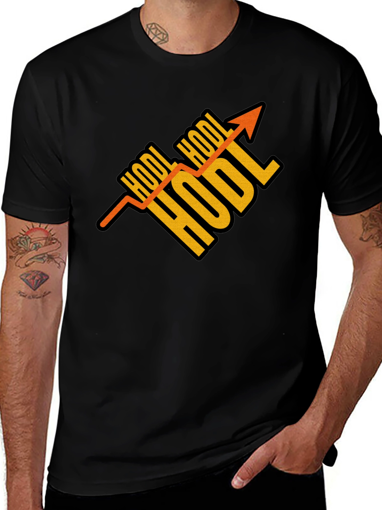 HODL Crypto Tee - Rise Up