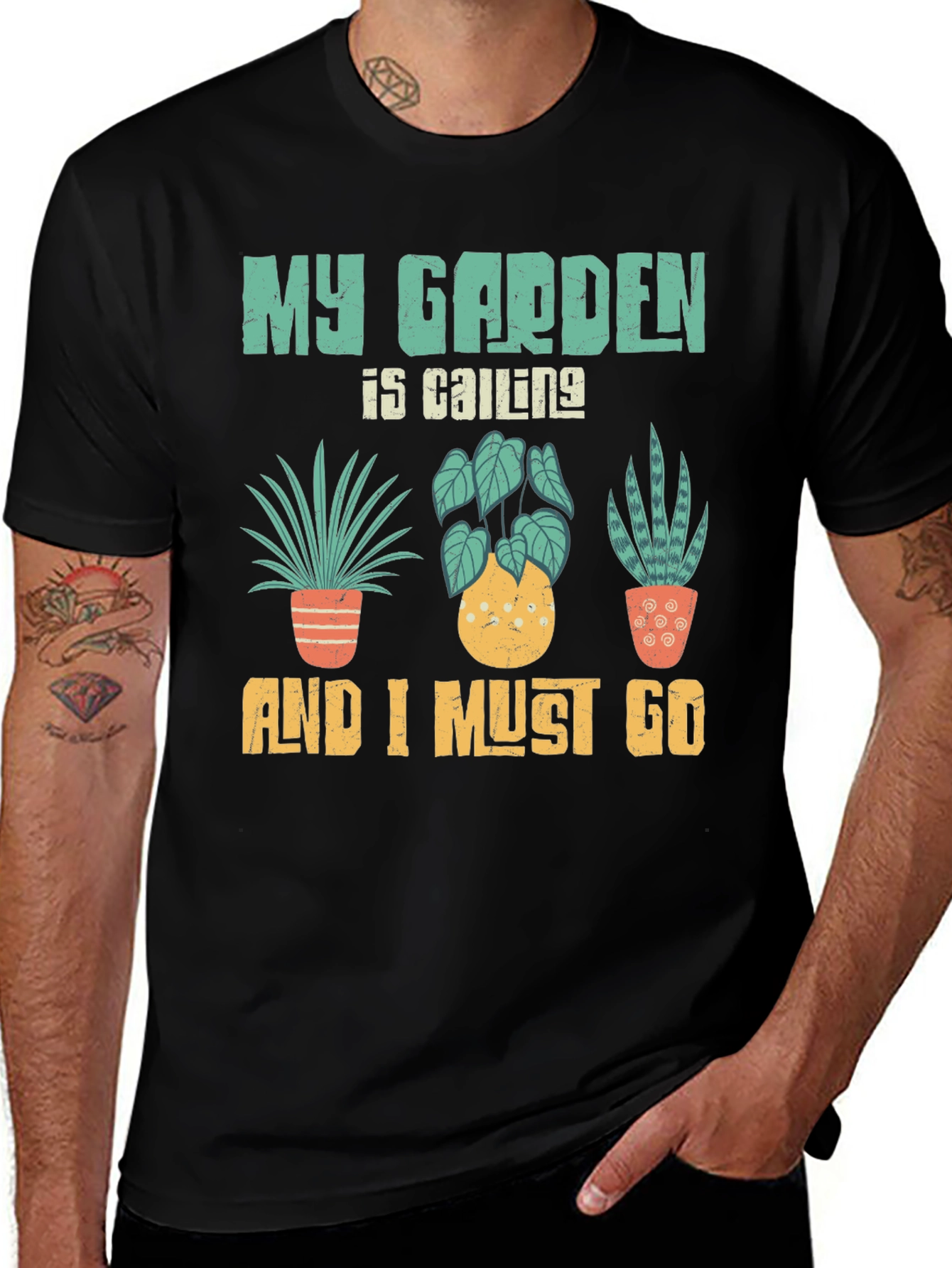 Variant 10 of My Garden is Calling Graphic T-Shirt