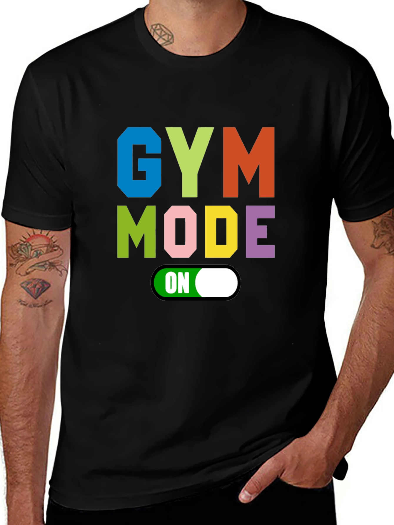 Gym Mode On T-Shirt