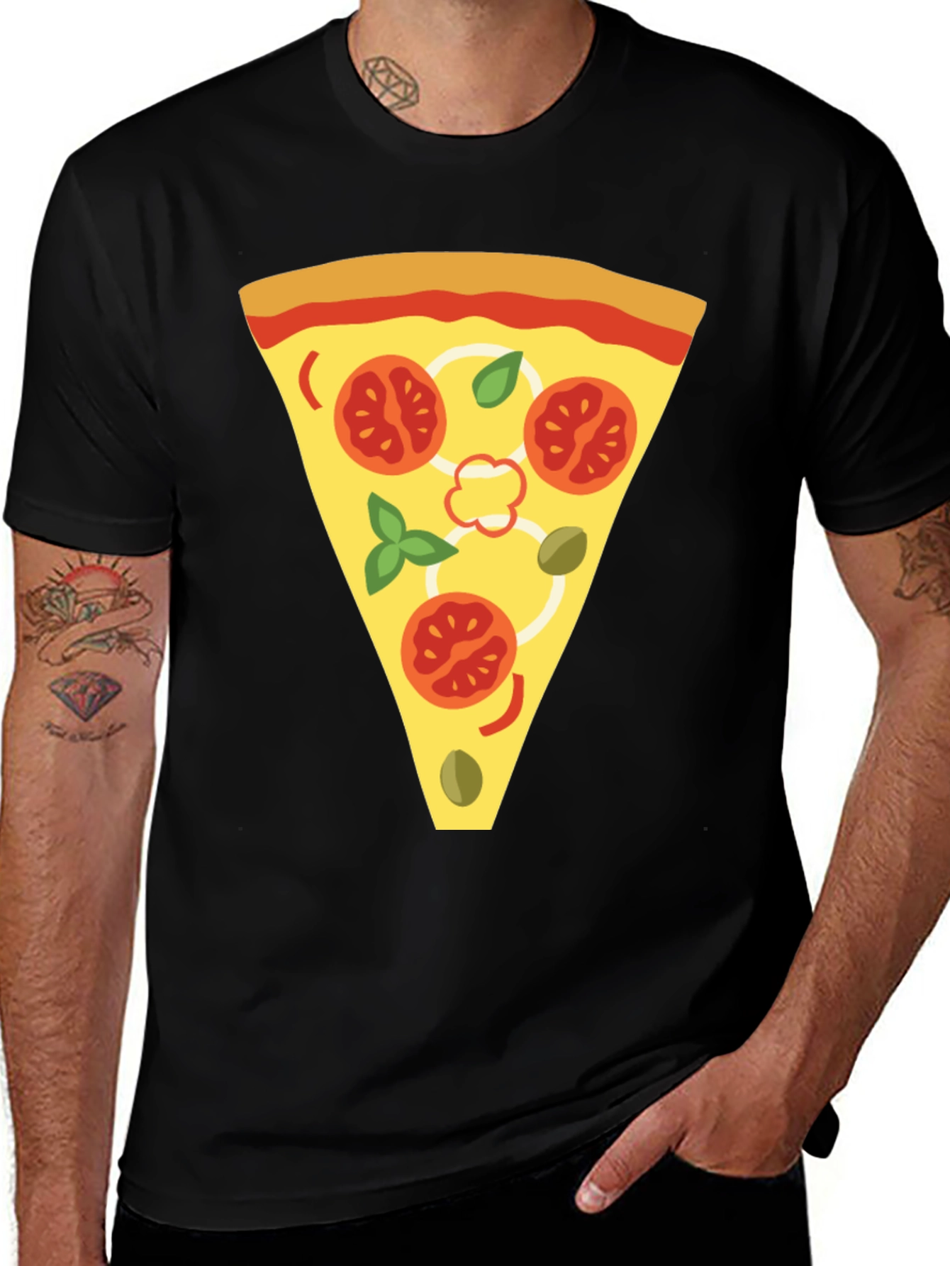 Variant 21 of Pizza Slice Graphic T-Shirt