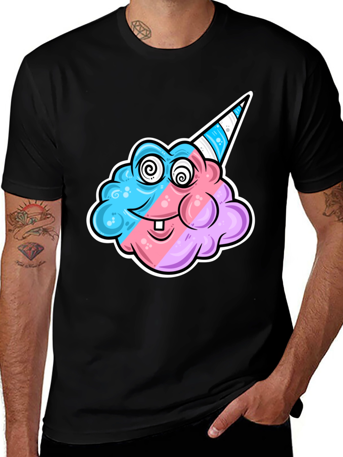 Variant 19 of Cartoon Cotton Candy T-Shirt