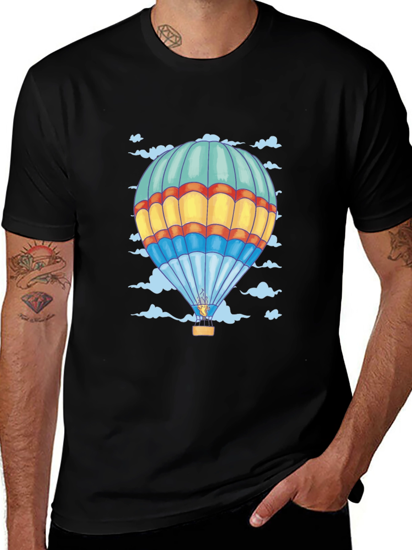 Variant 16 of Hot Air Balloon T-Shirt: Adventure Awaits!