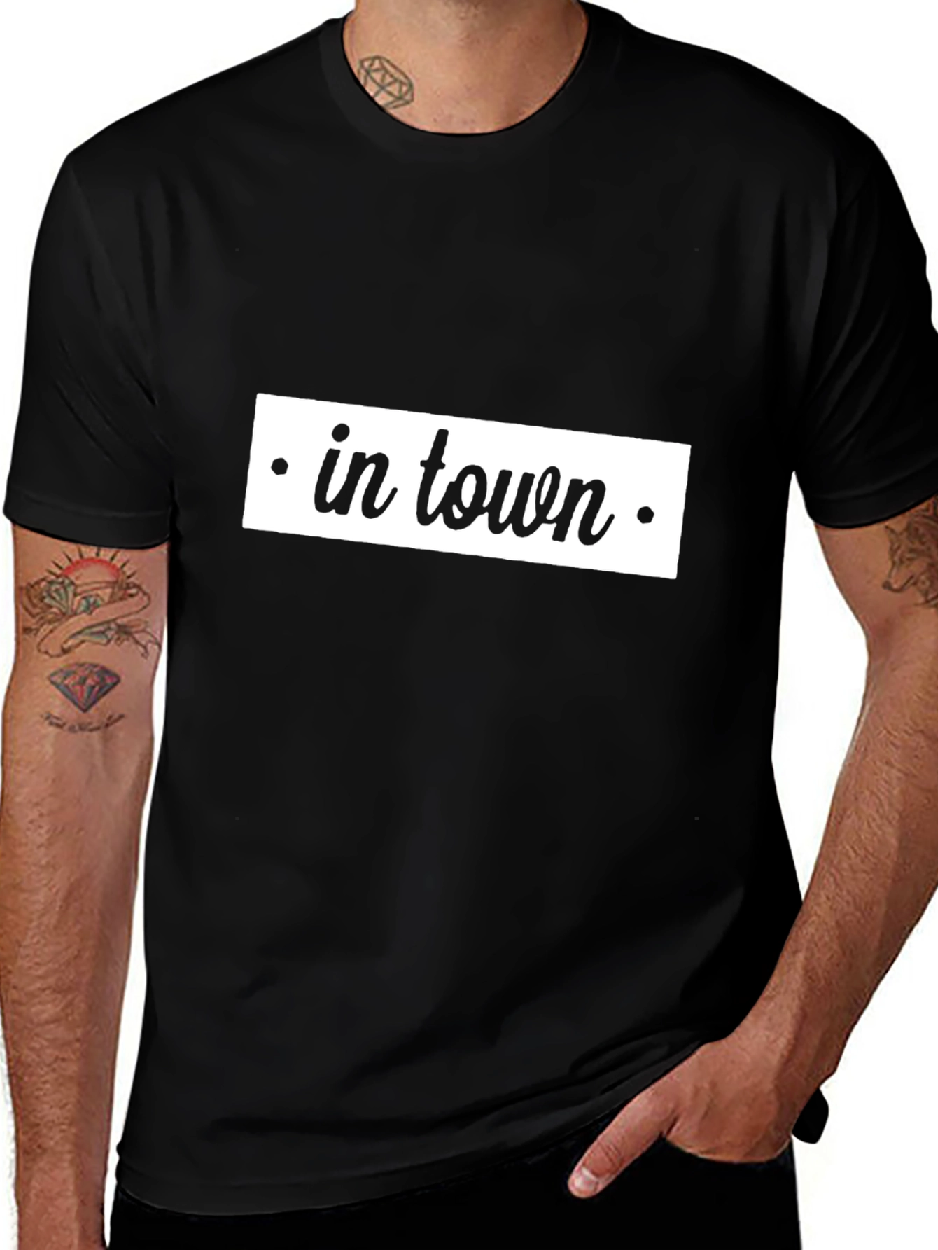 Variant 16 of In Town Graphic Tee - Soft Cotton Blend