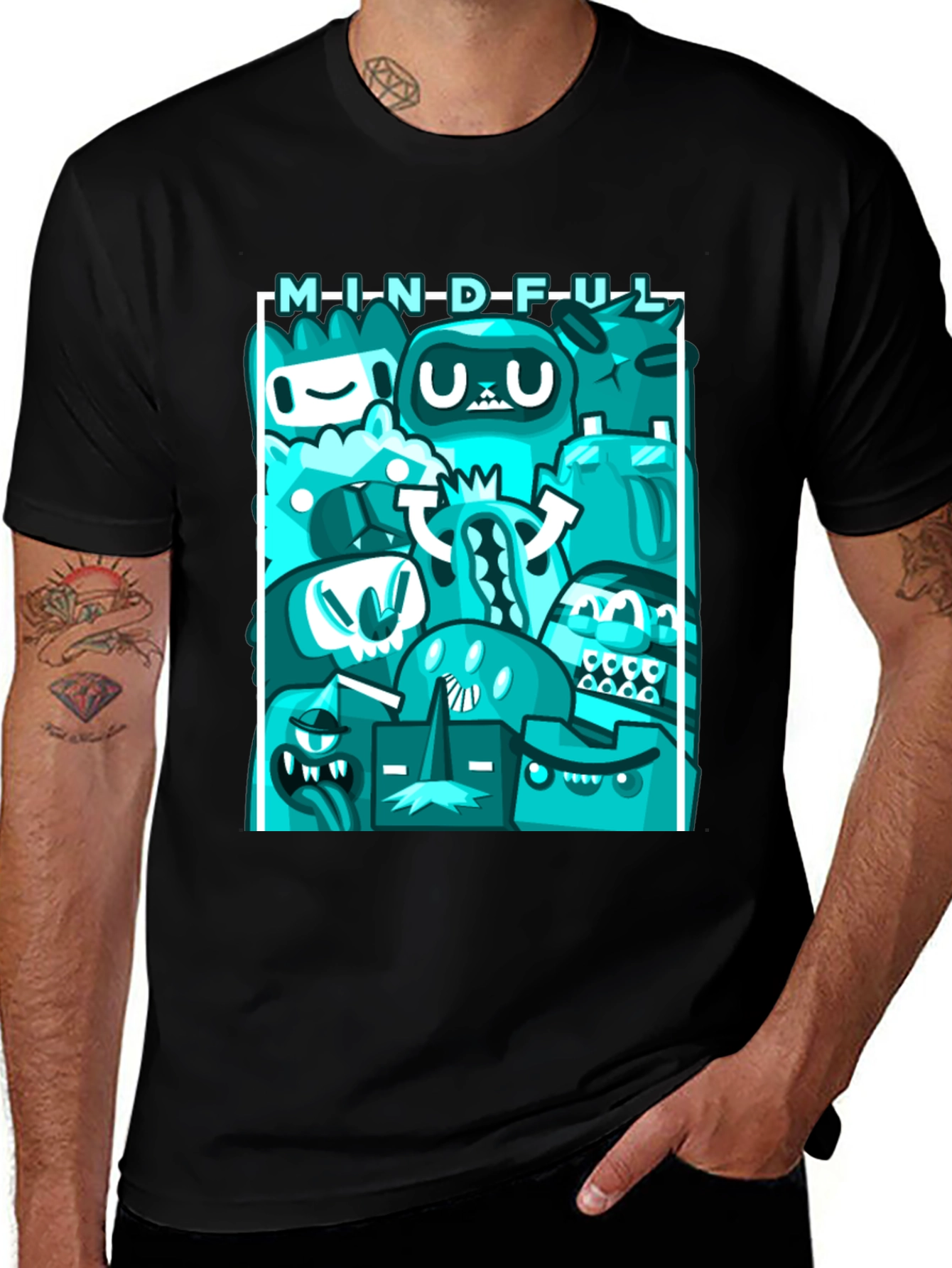 Variant 10 of Mindful Doodle T-Shirt