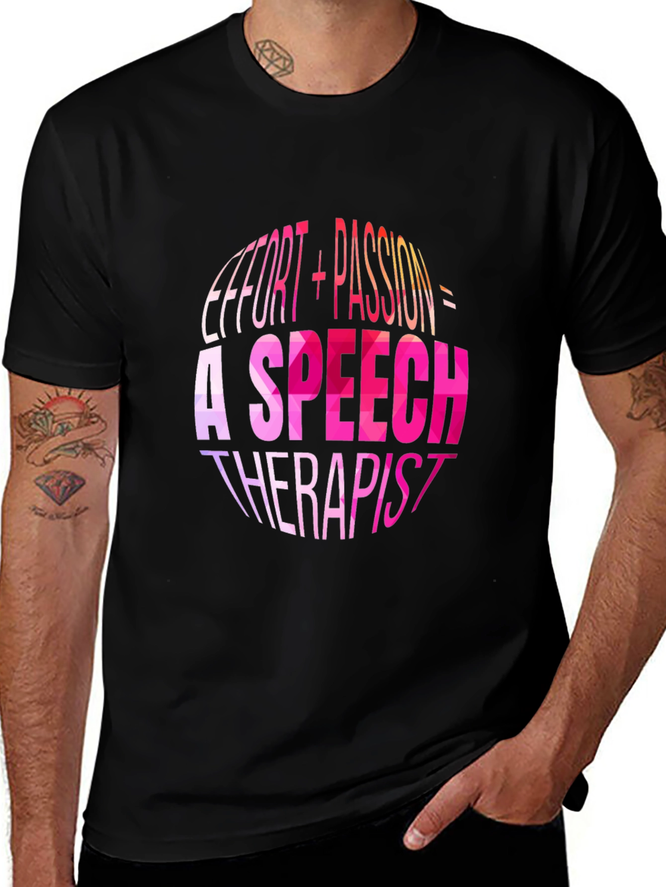 Variant 5 of Speech Therapist T-Shirt - Effort + Passion Design