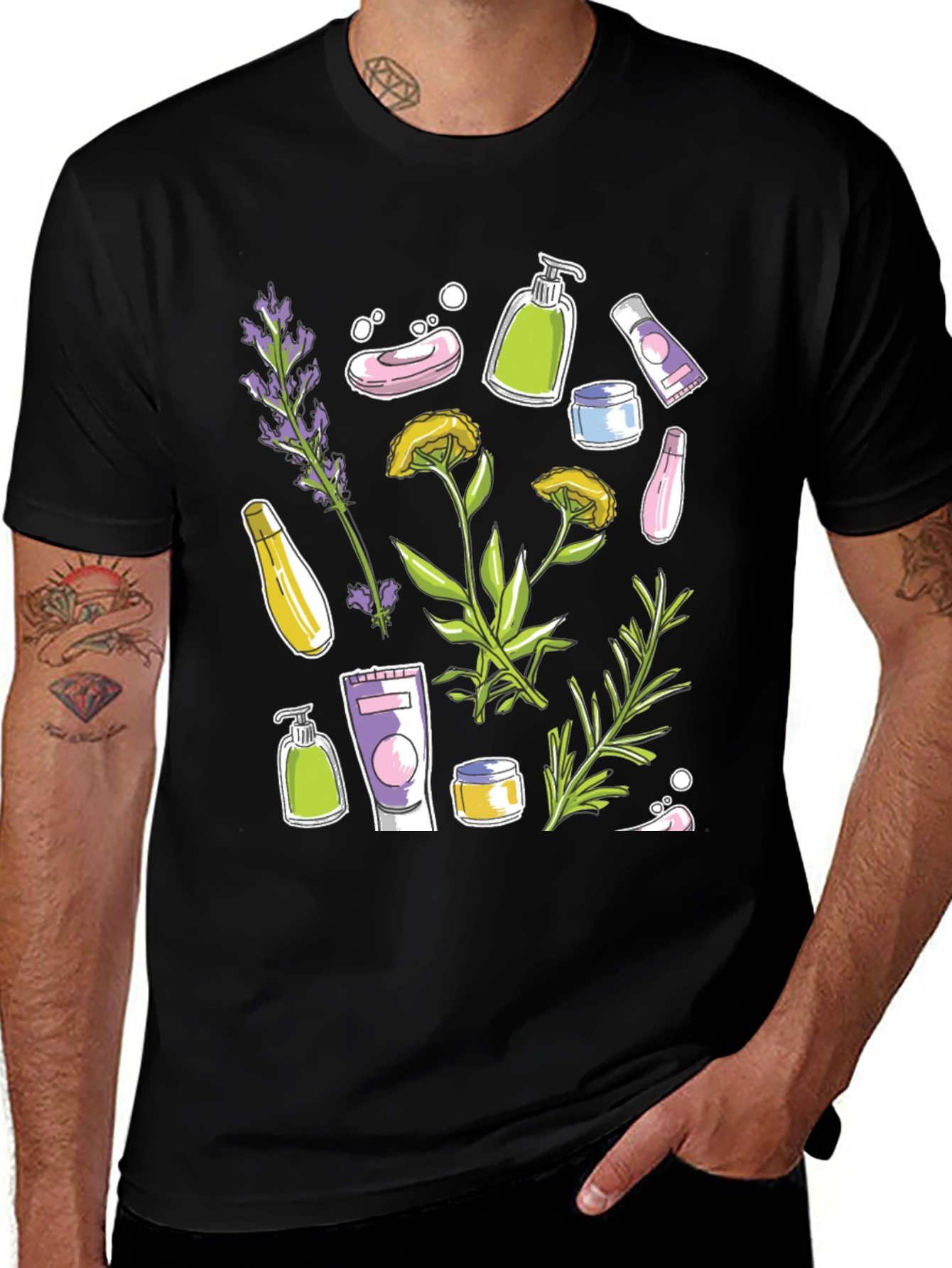 Variant 8 of Botanical Beauty T-Shirt