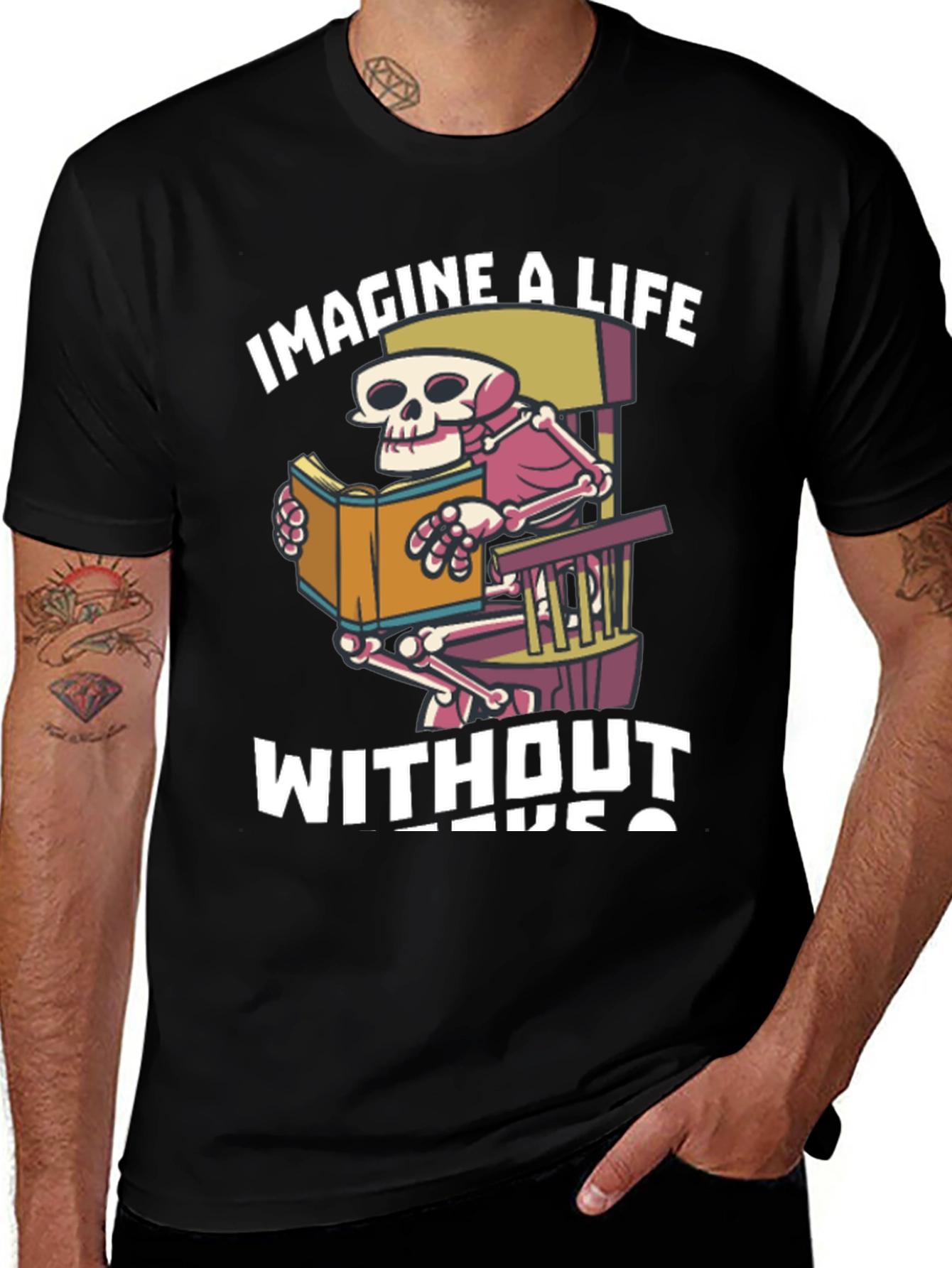 Imagine A Life Without Books T-Shirt
