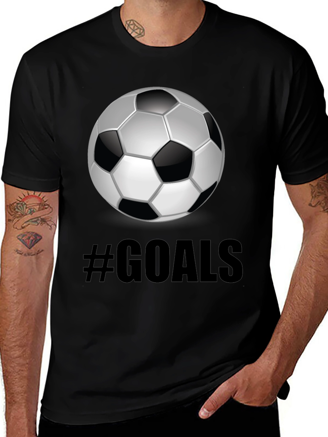 Variant 29 of Soccer Goals T-Shirt - Stylish Sports Tee