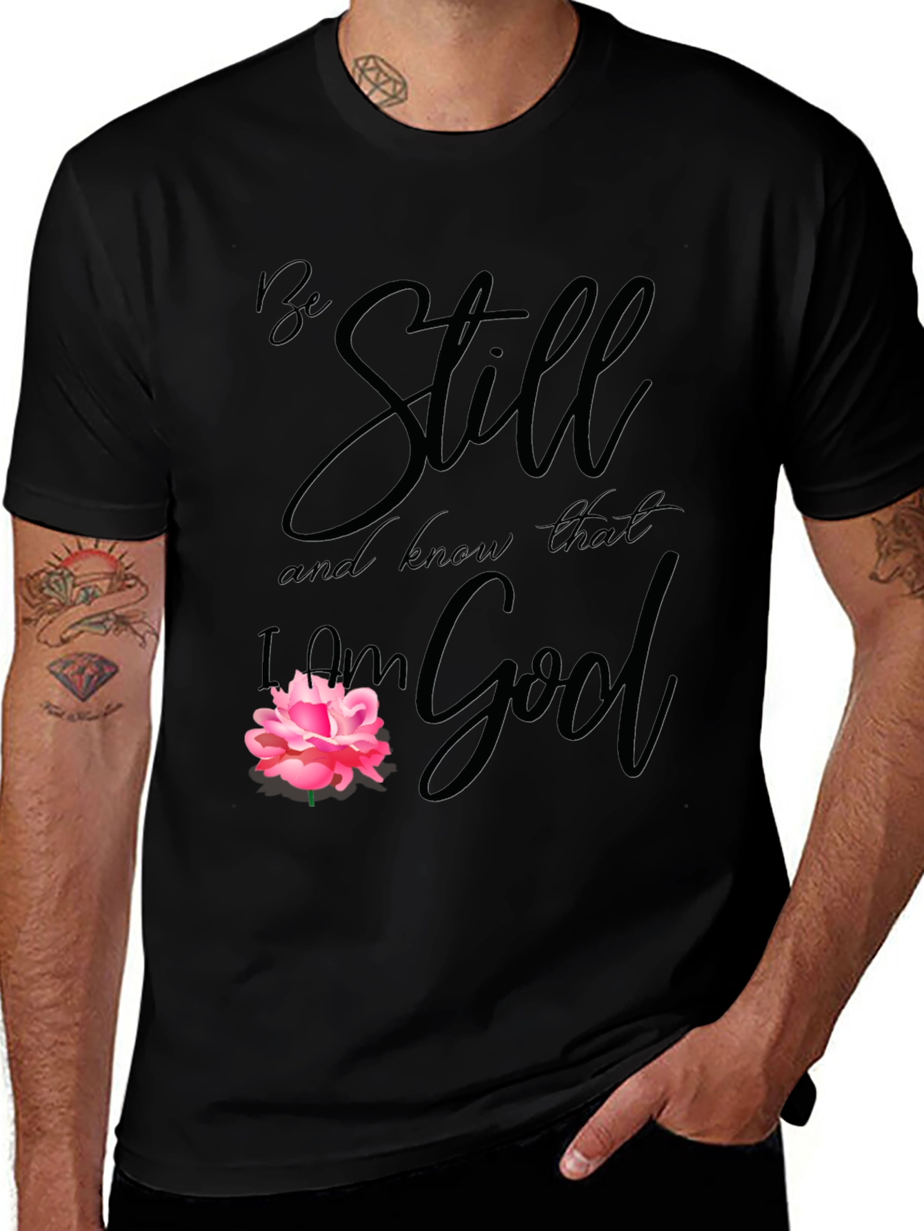 Variant 18 of Be Still and Know T-Shirt
