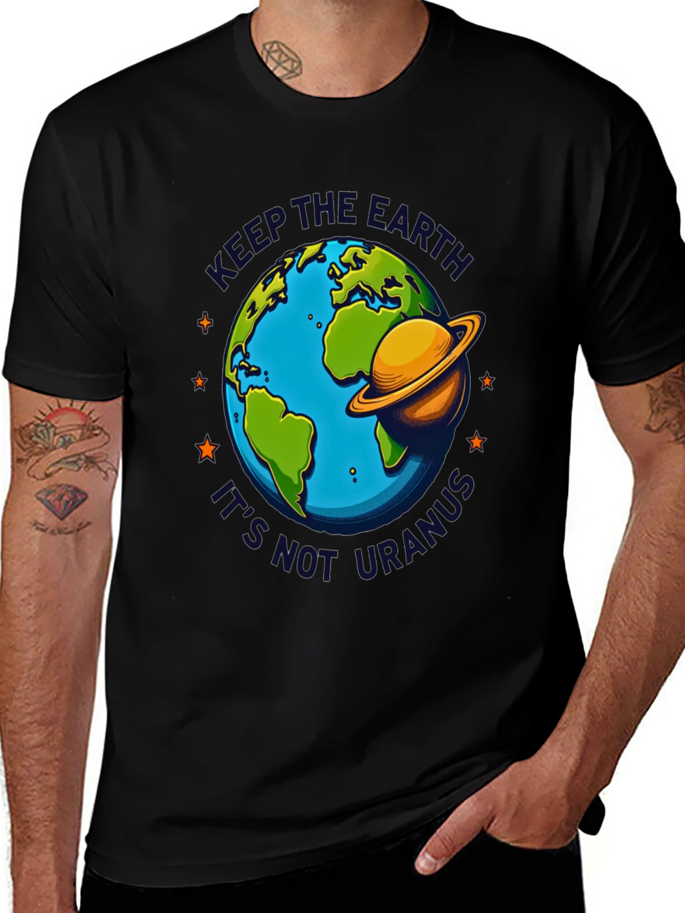 Variant 3 of Keep the Earth T-Shirt - It's Not Uranus