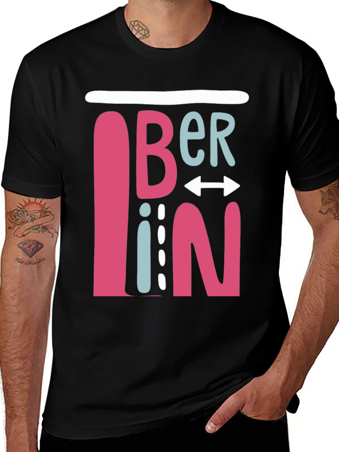 Berlin Graphic Tee - Cool Urban Style