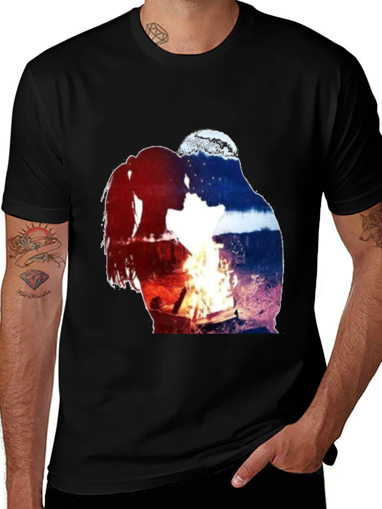Variant 23 of Romantic Bonfire T-Shirt