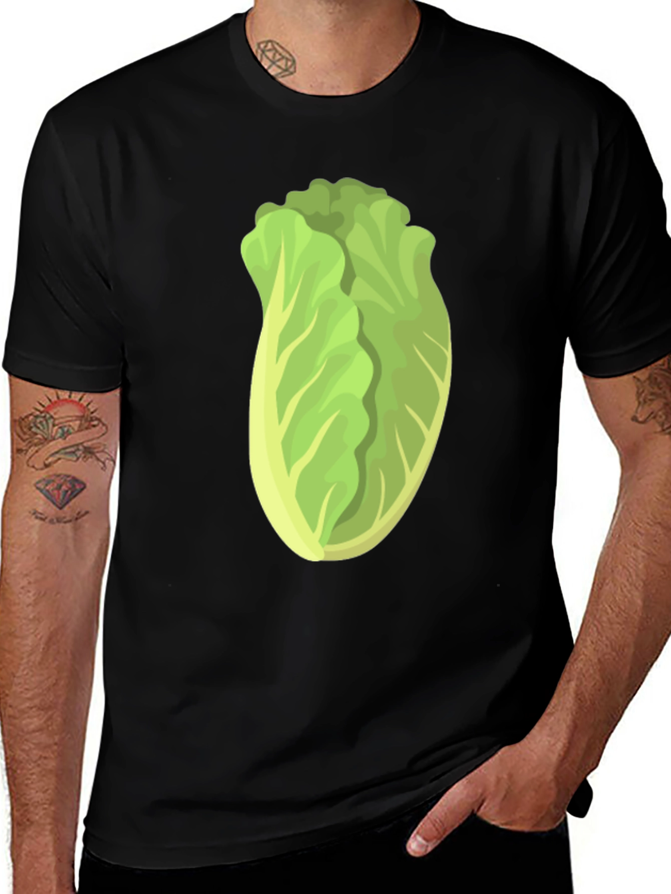 Variant 5 of Lettuce Graphic T-Shirt - Fresh Foodie Fashion