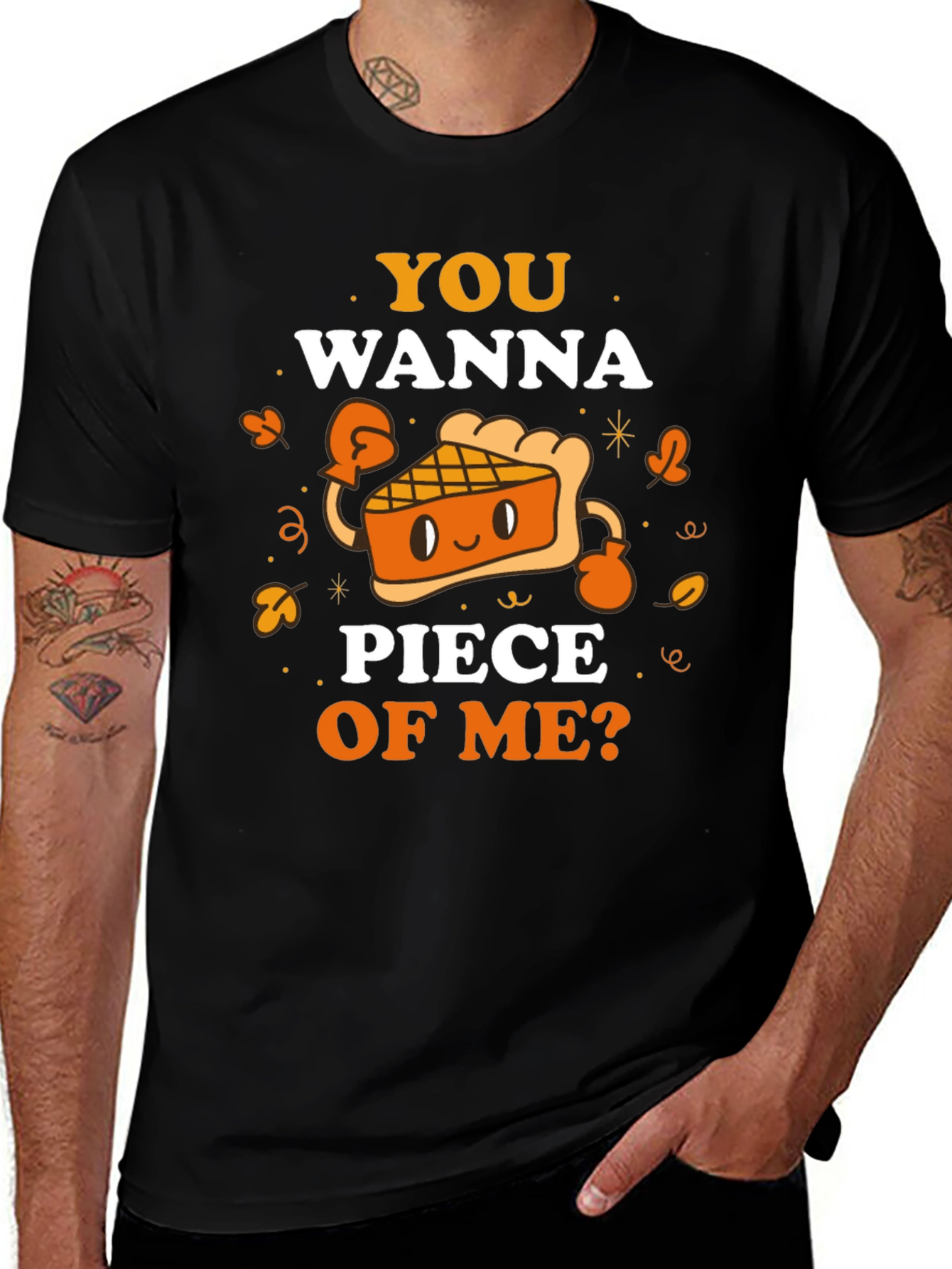 Funny Thanksgiving Pie Piece T-Shirt
