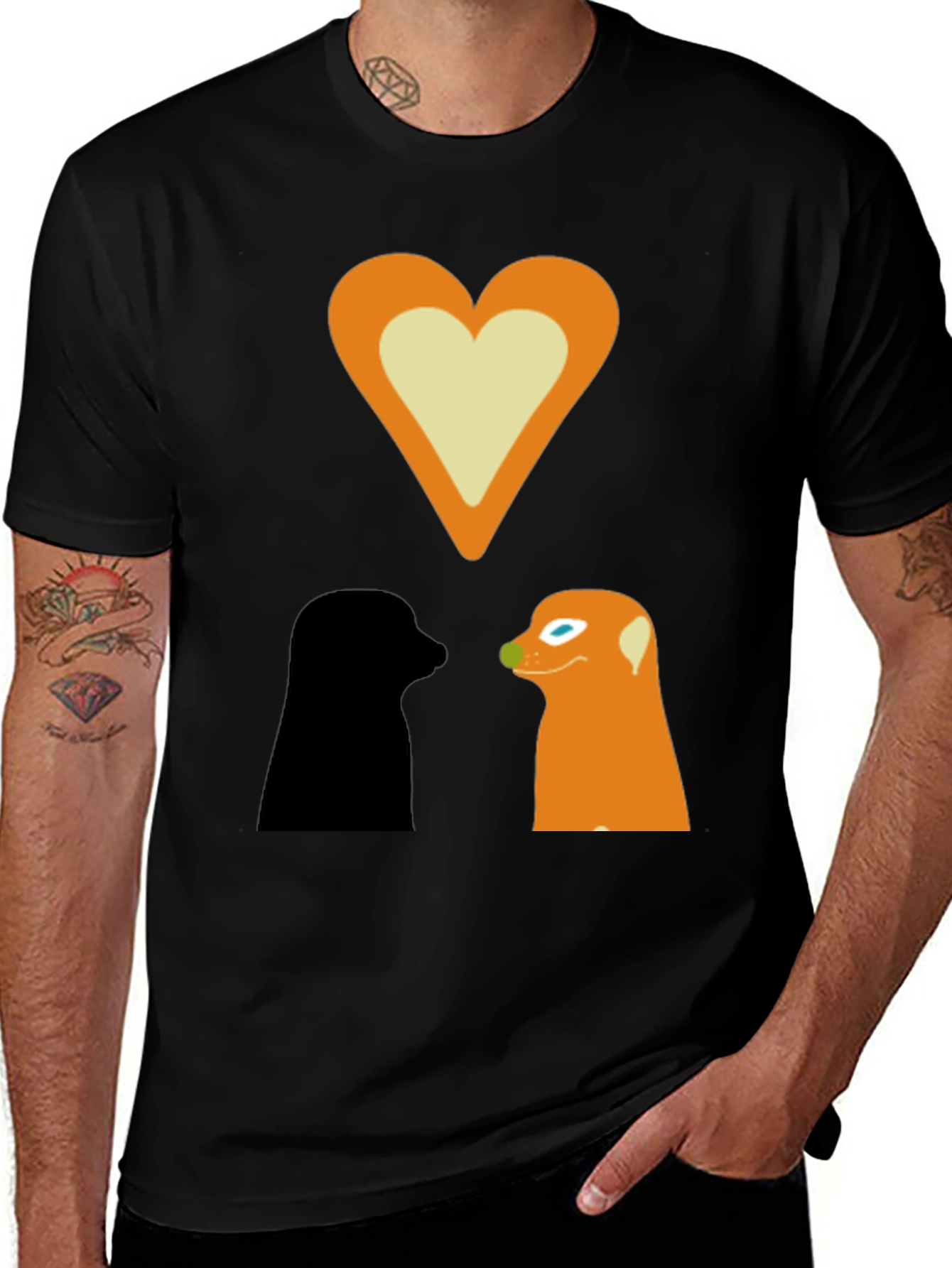 Variant 24 of Love Meerkat Graphic Tee