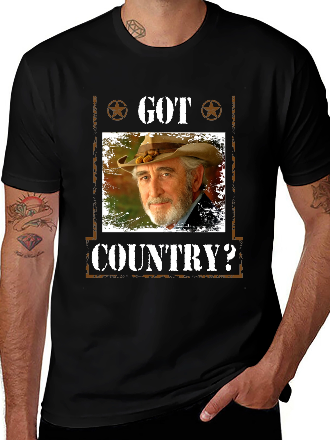Variant 21 of Got Country T-Shirt - Conway Twitty Tribute