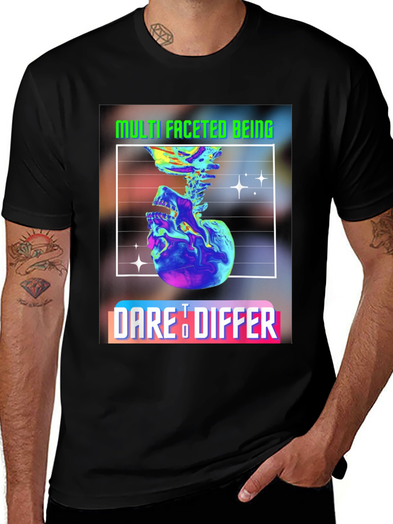 Variant 26 of Dare to Differ Graphic T-Shirt