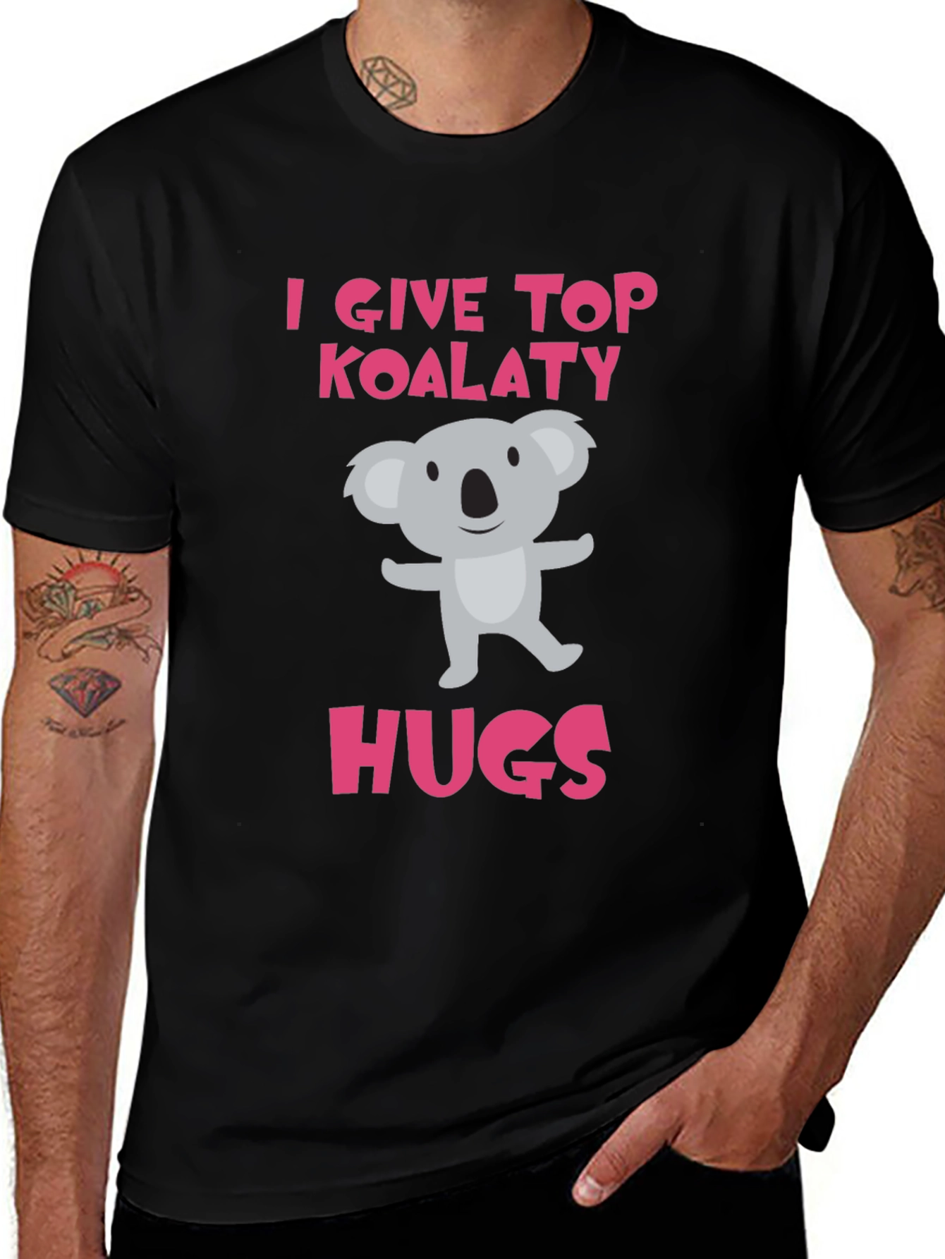Variant 8 of Koala-ty Hugs T-Shirt - Cute Animal Tee