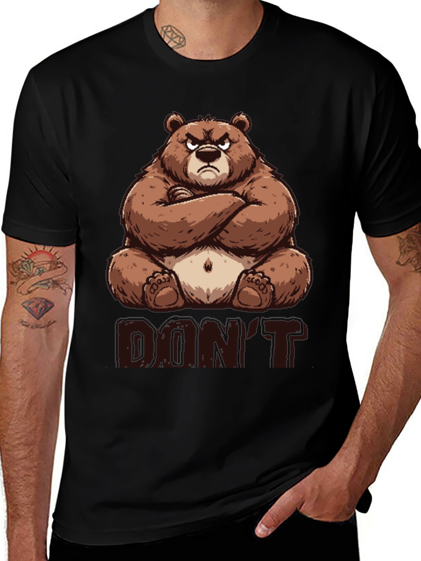 Variant 14 of Don't Poke the Bear Graphic Tee
