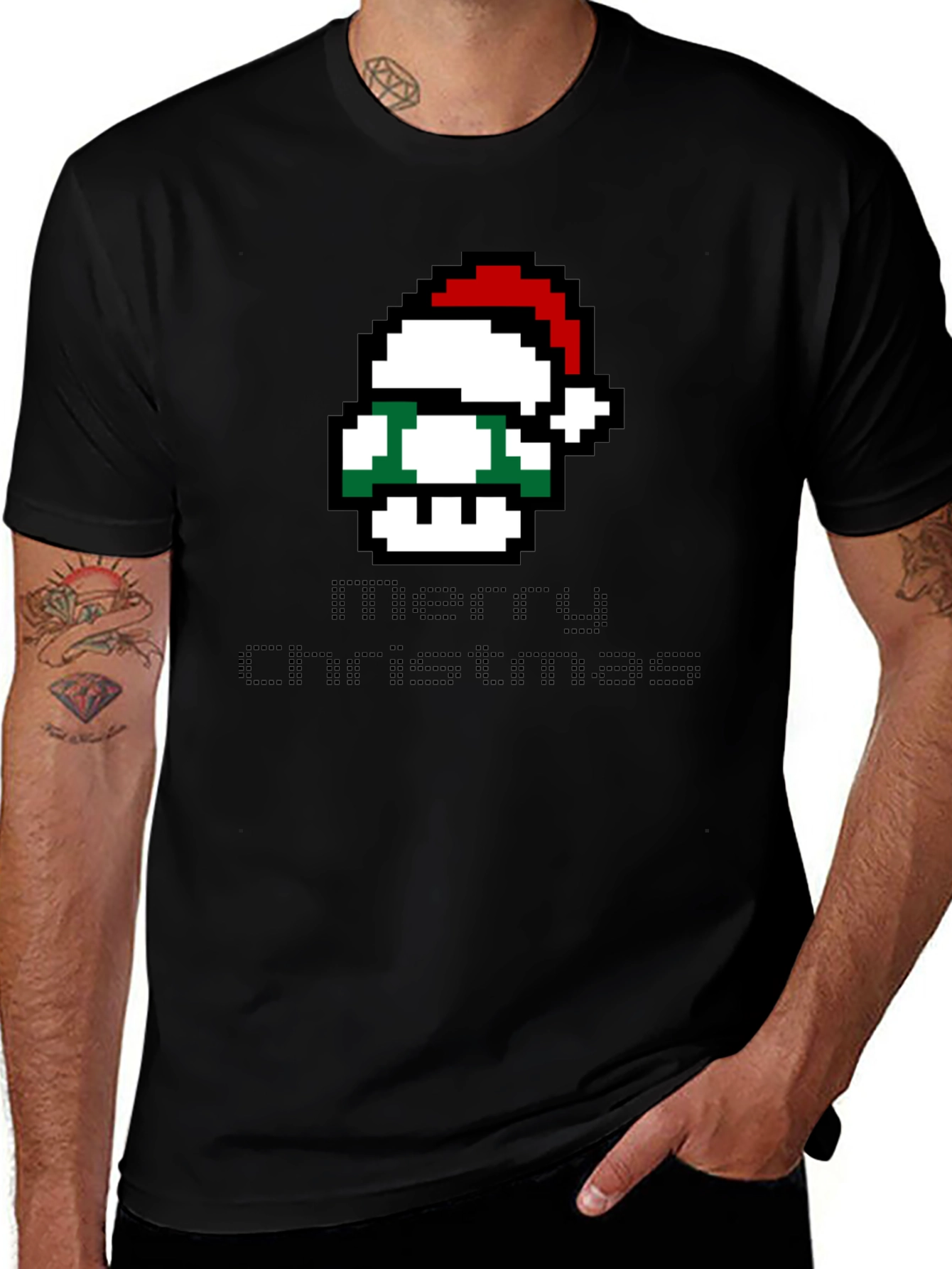 Merry Christmas Mushroom T-Shirt