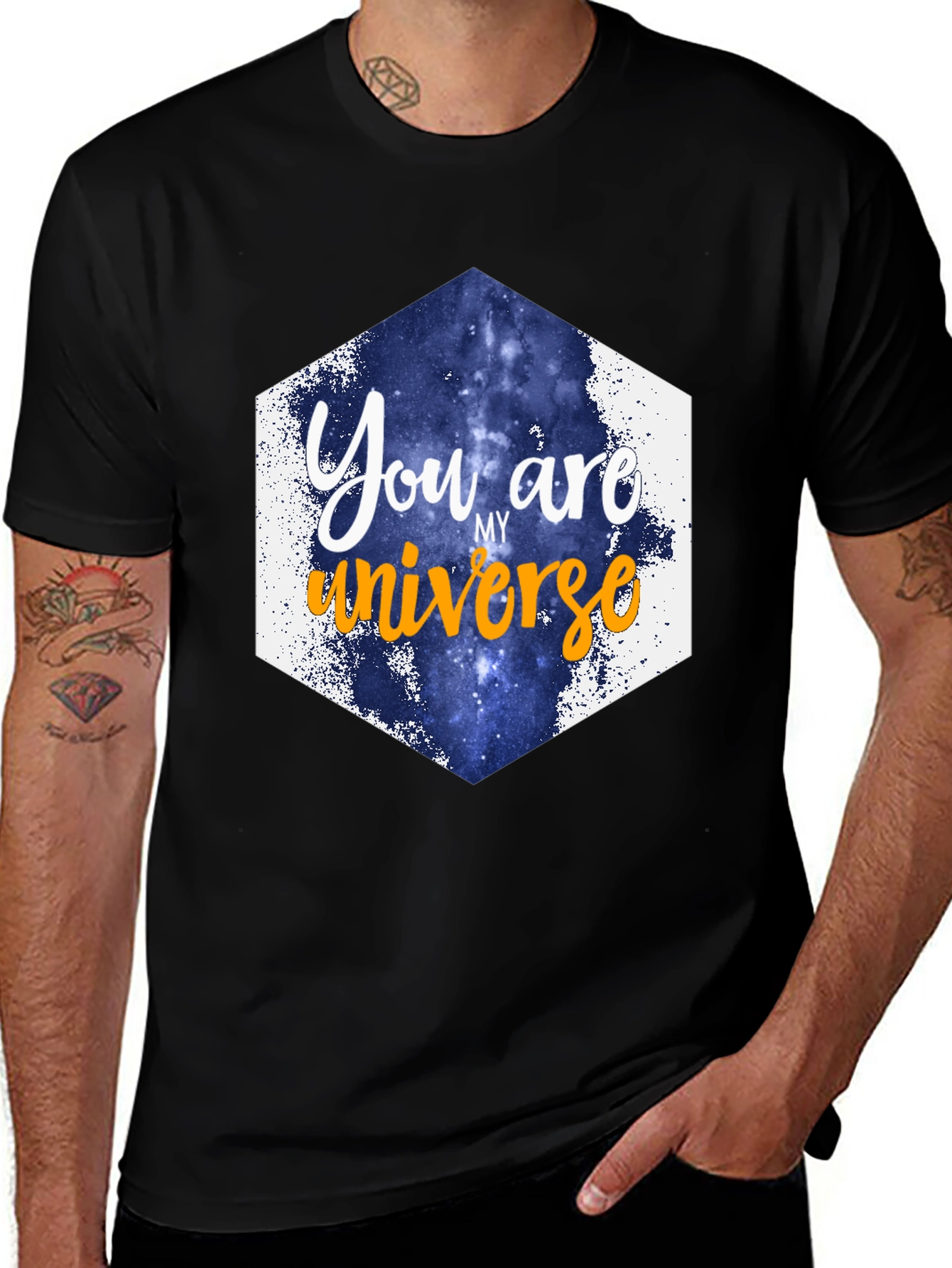 Variant 7 of You Are My Universe Graphic T-Shirt