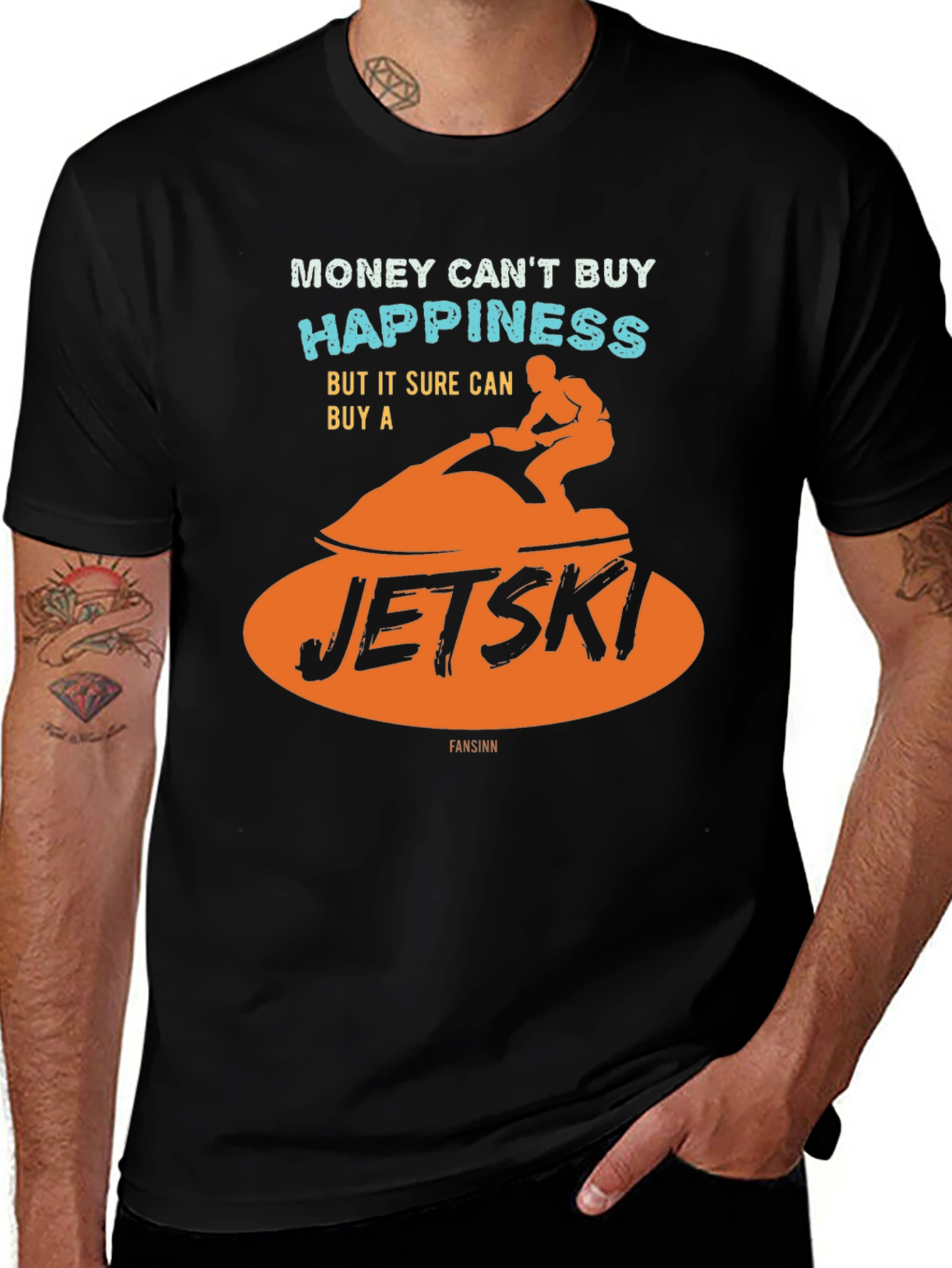 Money Can't Buy Happiness But Jetski T-Shirt