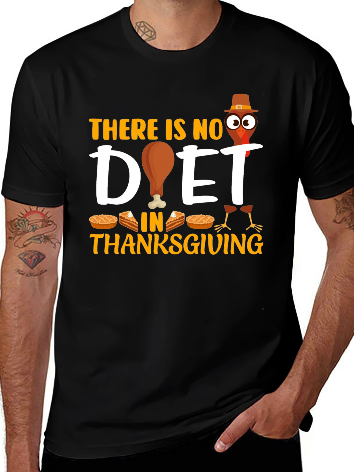 Thanksgiving Diet T-Shirt | Turkey Feast Apparel