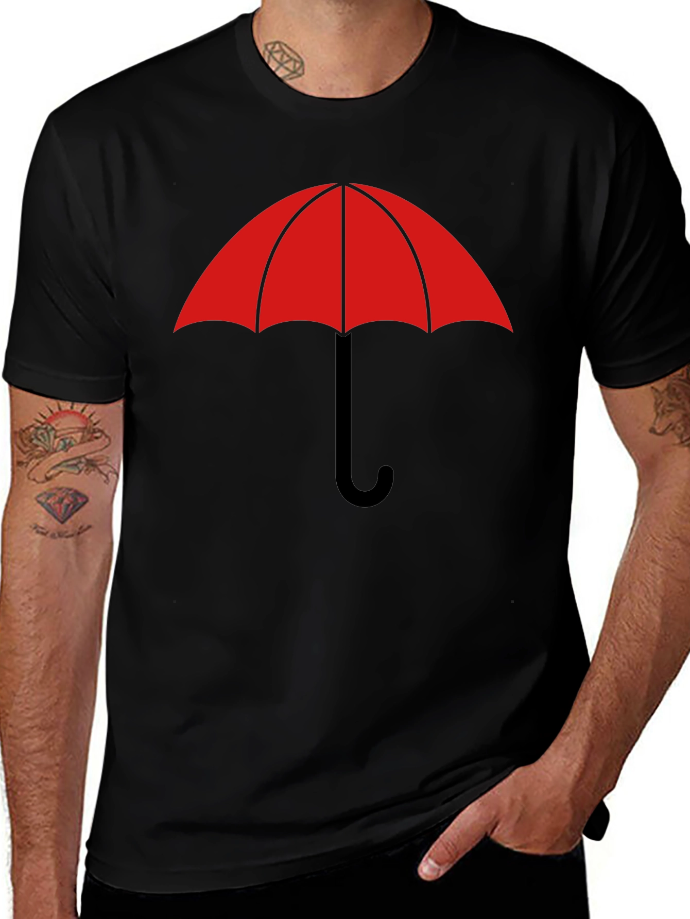 Umbrella Academy Inspired Black T-Shirt