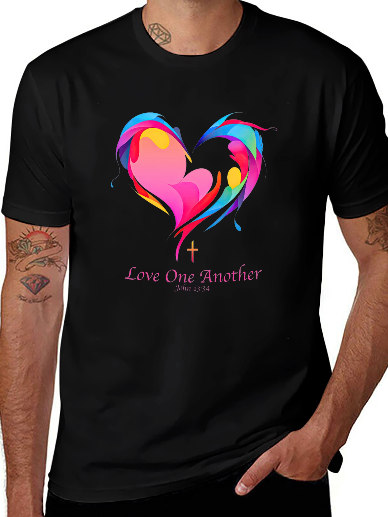 Variant 6 of Love One Another Graphic T-Shirt