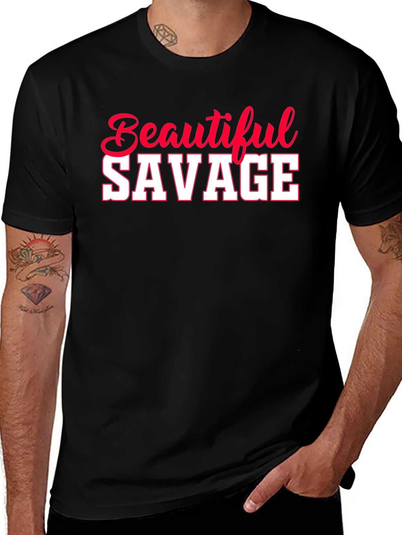 Variant 14 of Beautiful Savage Graphic Tee